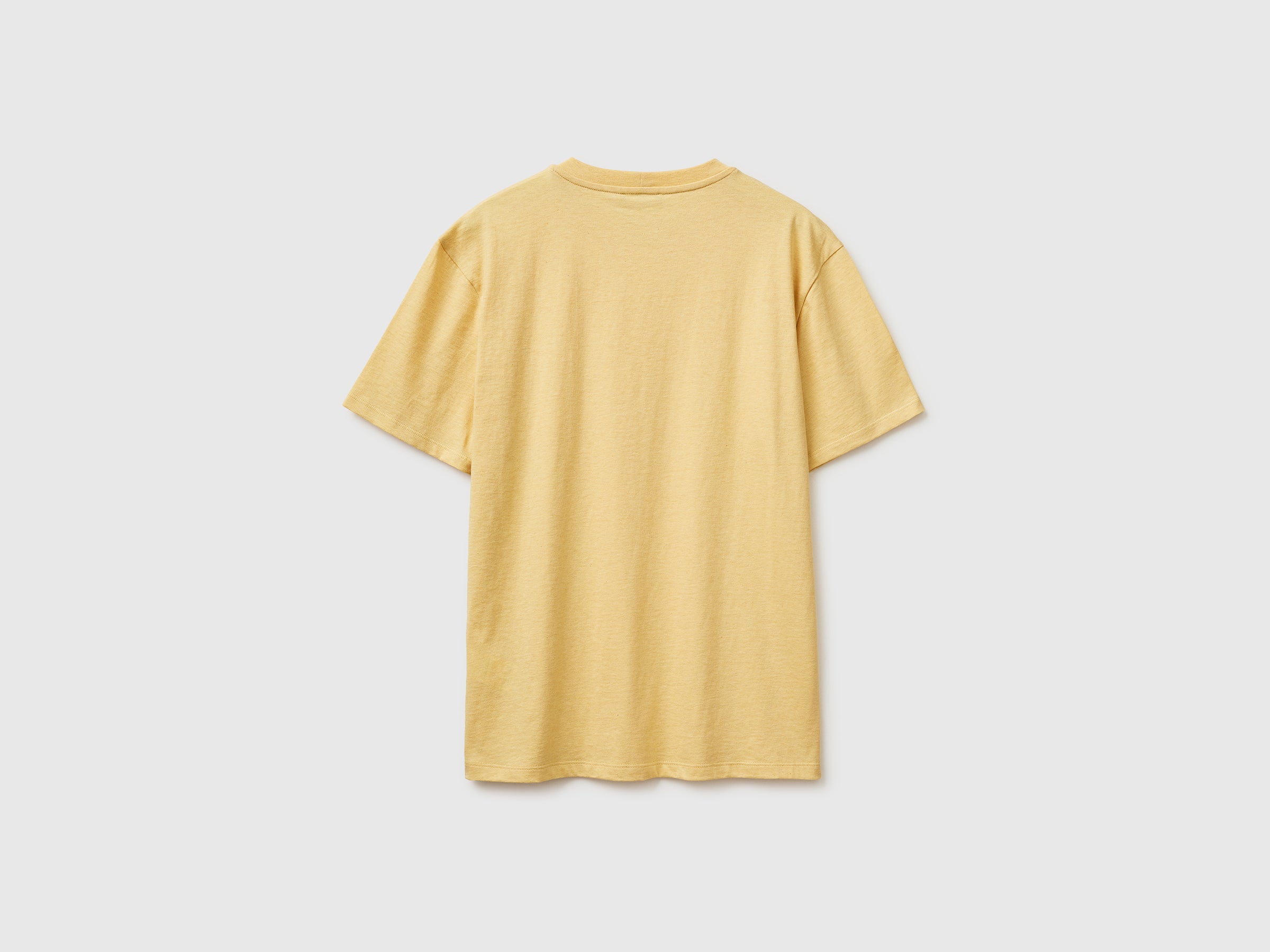 United Colors of Benetton 3UWFU10BV T-shirt melange logo cotone