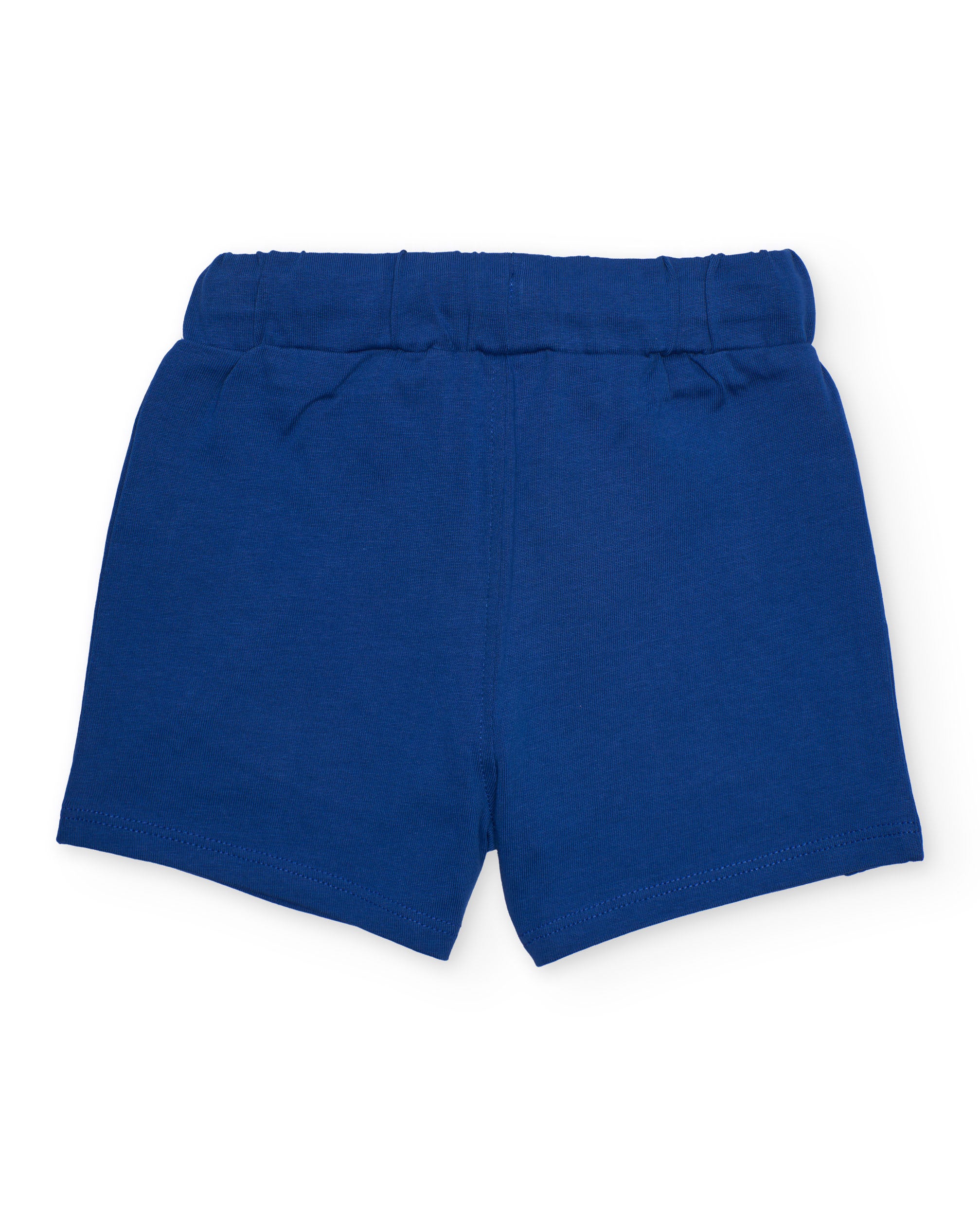 TucTuc Bermuda shorts bambino blu navy tasche vita elastica