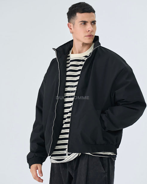 Sottosopra Duca Homme AN838312G bomber impermeabile blu L