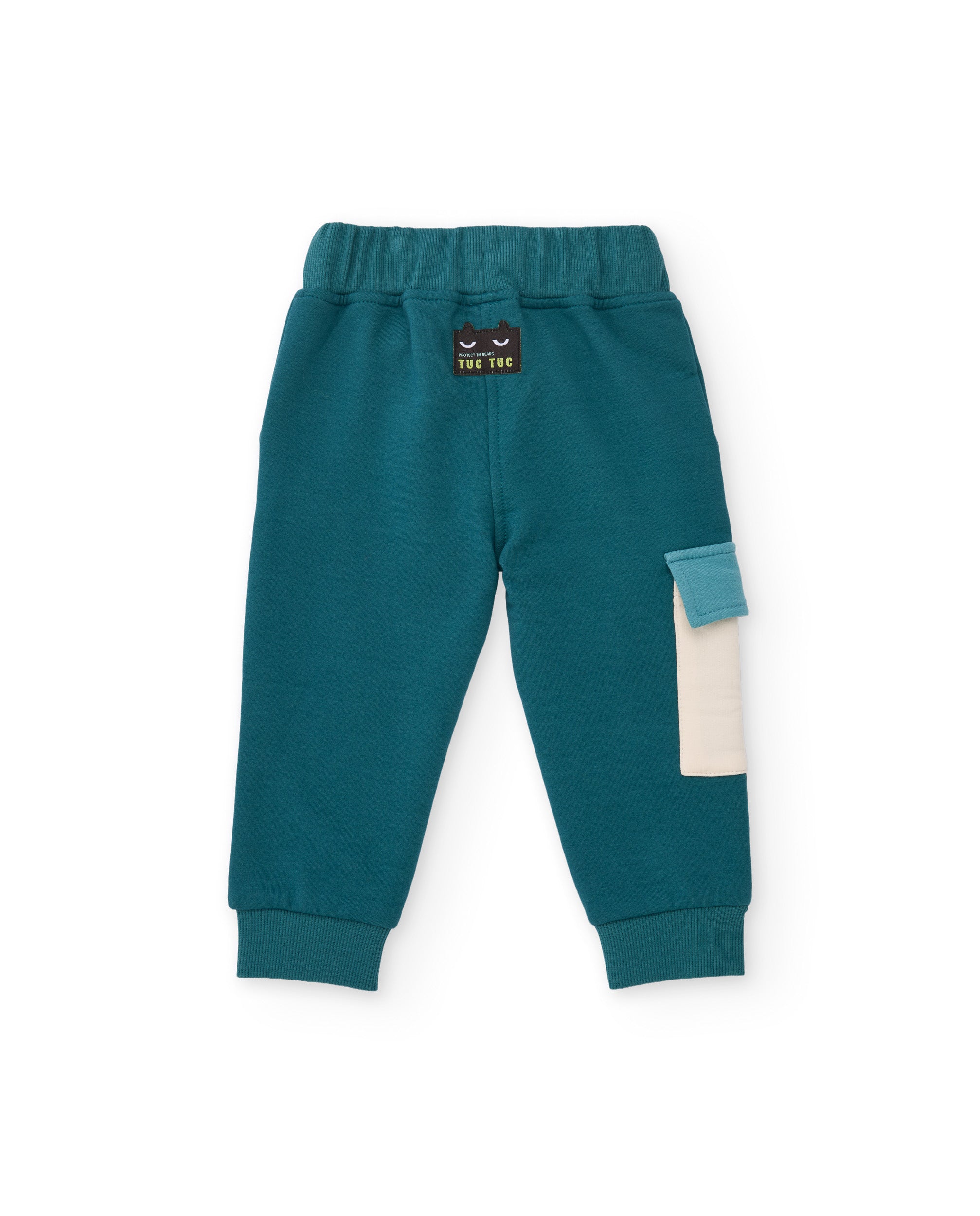 TucTuc Completi Completo Bambino Felpa Turchese con Orso