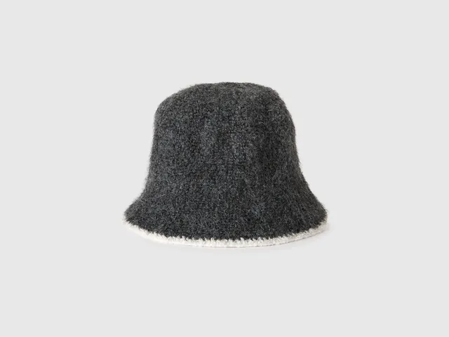 United Colors of Benetton Boucle Hat Cappello Taglia S Contrasto