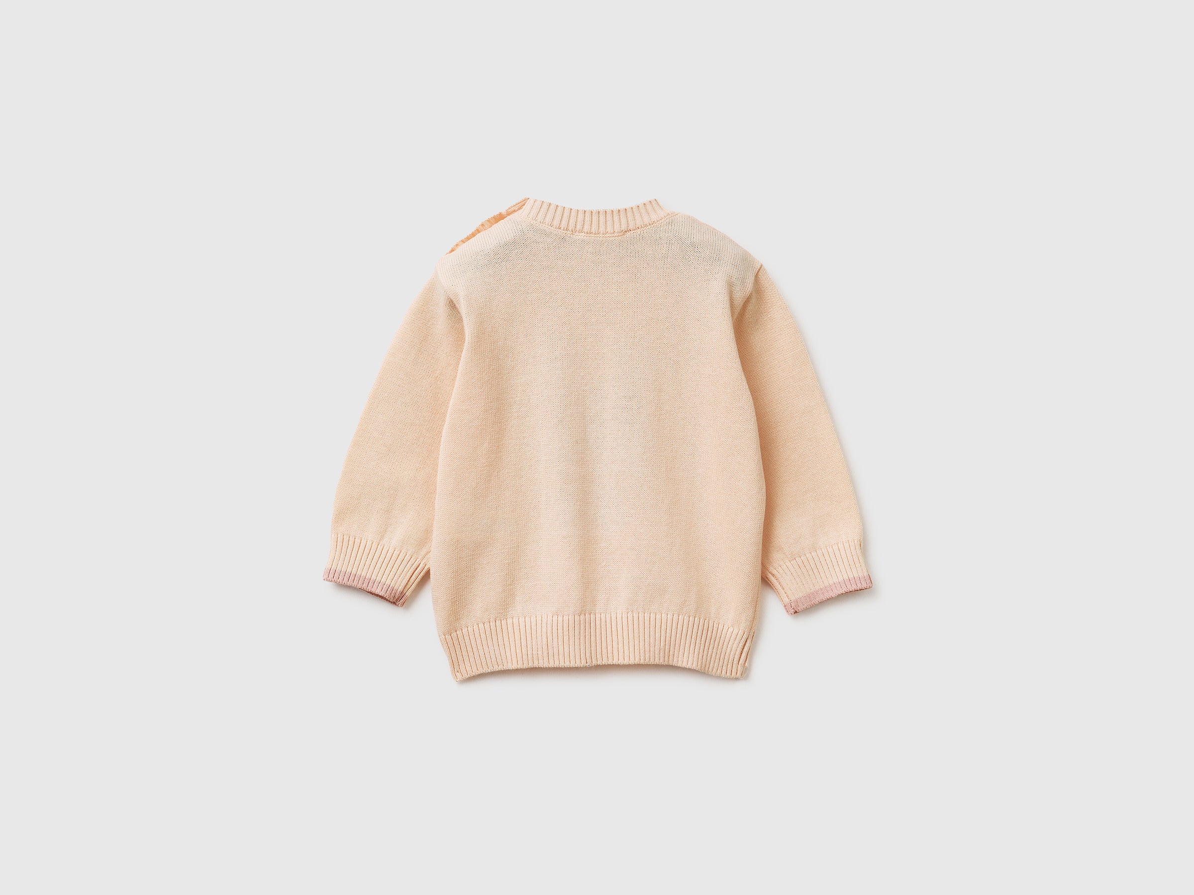 United Colors of Benetton Maglione coniglio neonato cotone bio