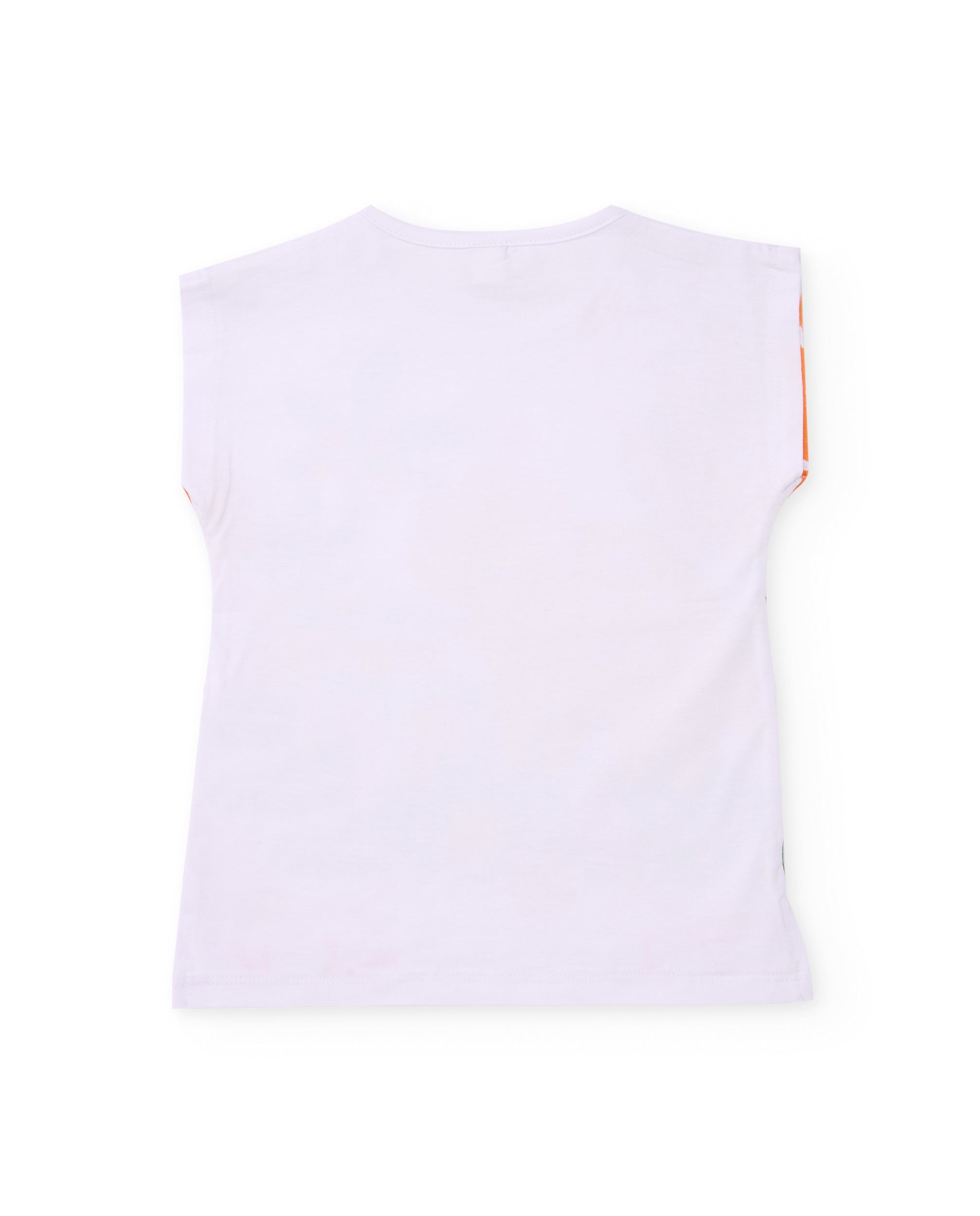 TucTuc Magliette T-shirt bambina bianco dinosauro 2 anni