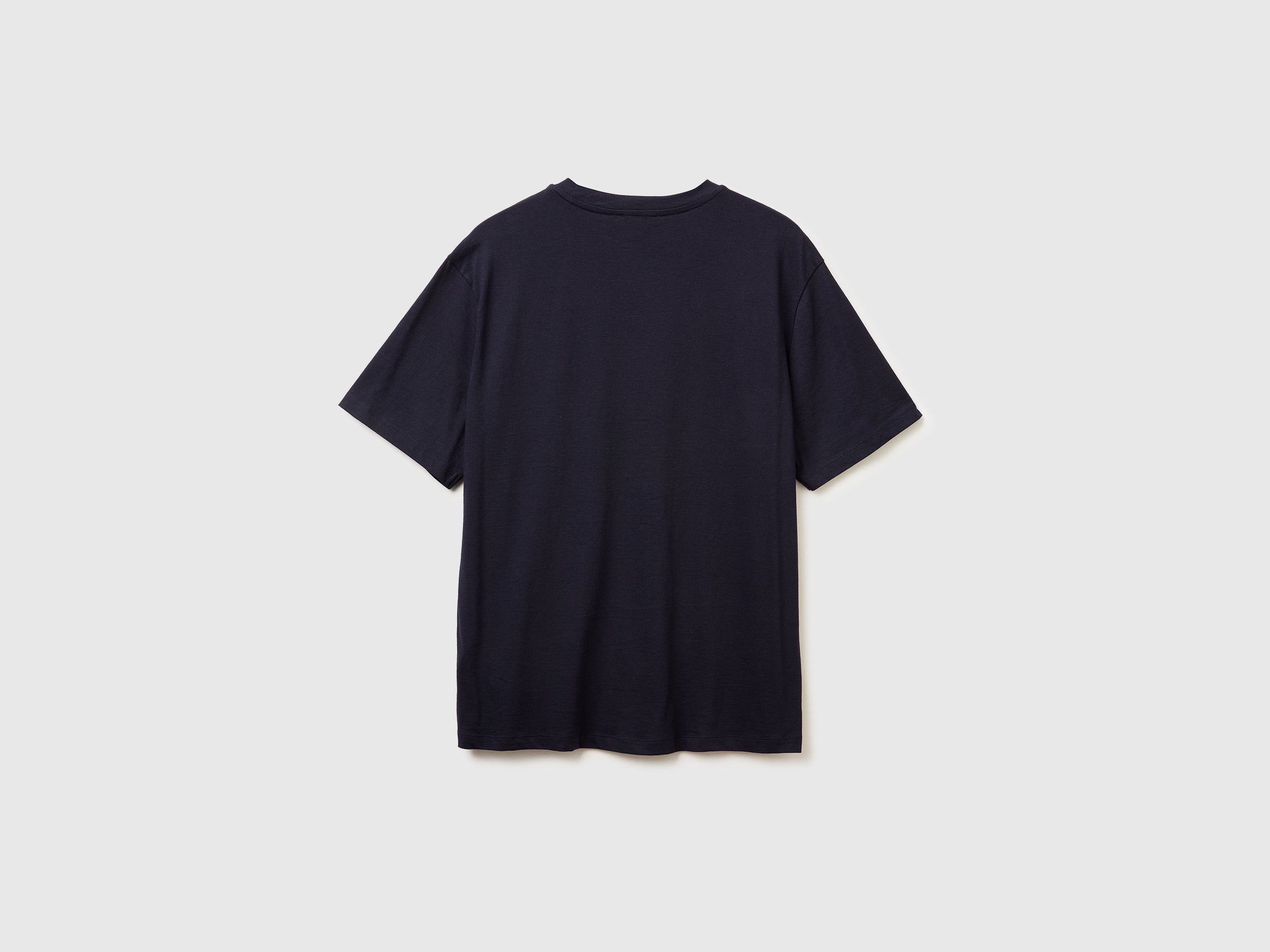 United Colors of Benetton T-shirt cotone bio logo maniche corte