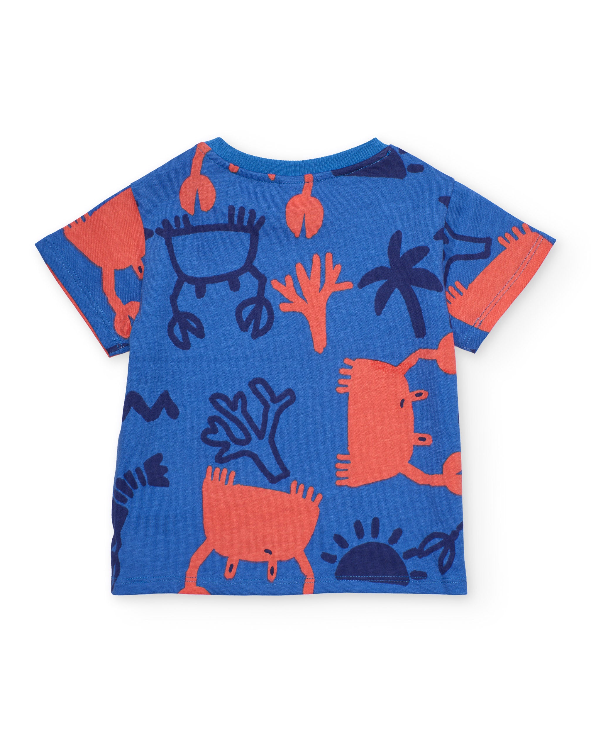 TucTuc Magliette t-shirt bambino blu marina 3 anni