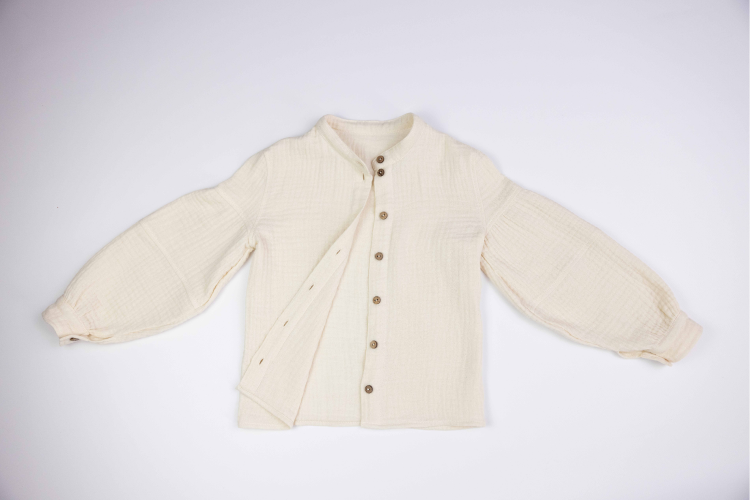 Pamboo Streetwear camicetta mussola bambina cotone bio