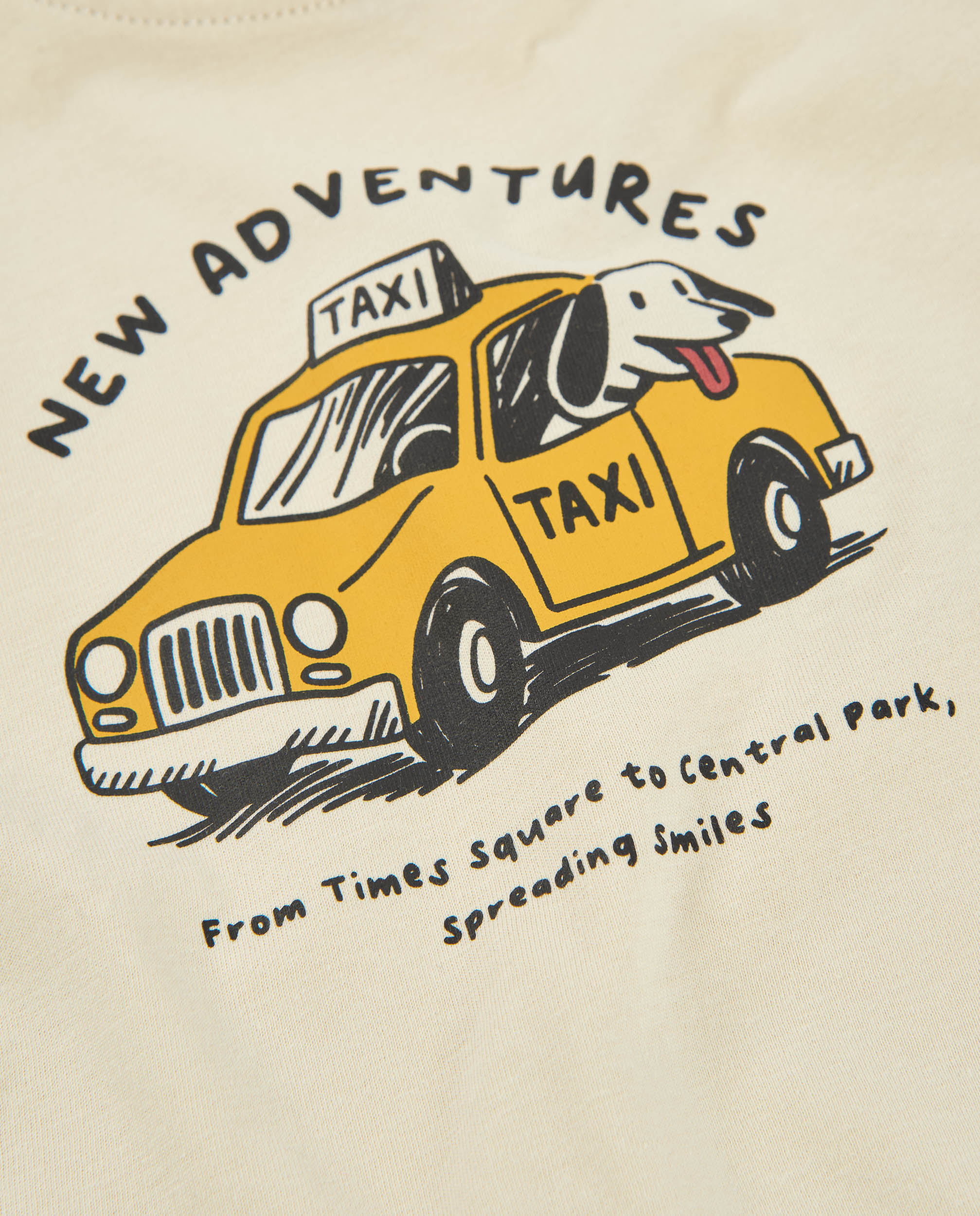TucTuc Magliette t-shirt bambino giallo stampa taxi
