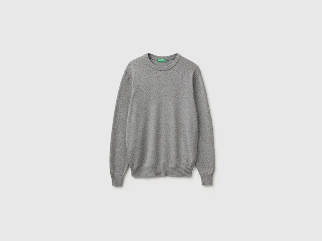 United Colors of Benetton Maglione Girocollo Lana Cashmere M