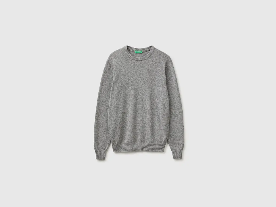 United Colors of Benetton Maglione Girocollo Lana Cashmere M