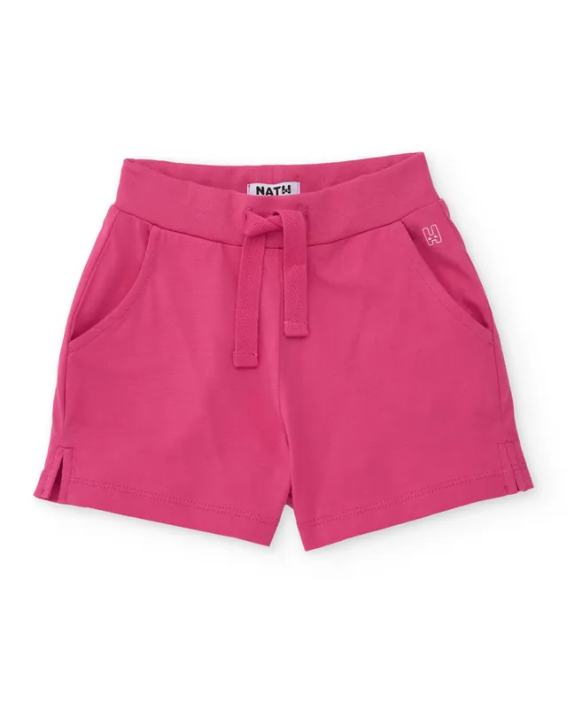 TucTuc Bermuda Shorts Bambina Maglia Fucsia Tasche