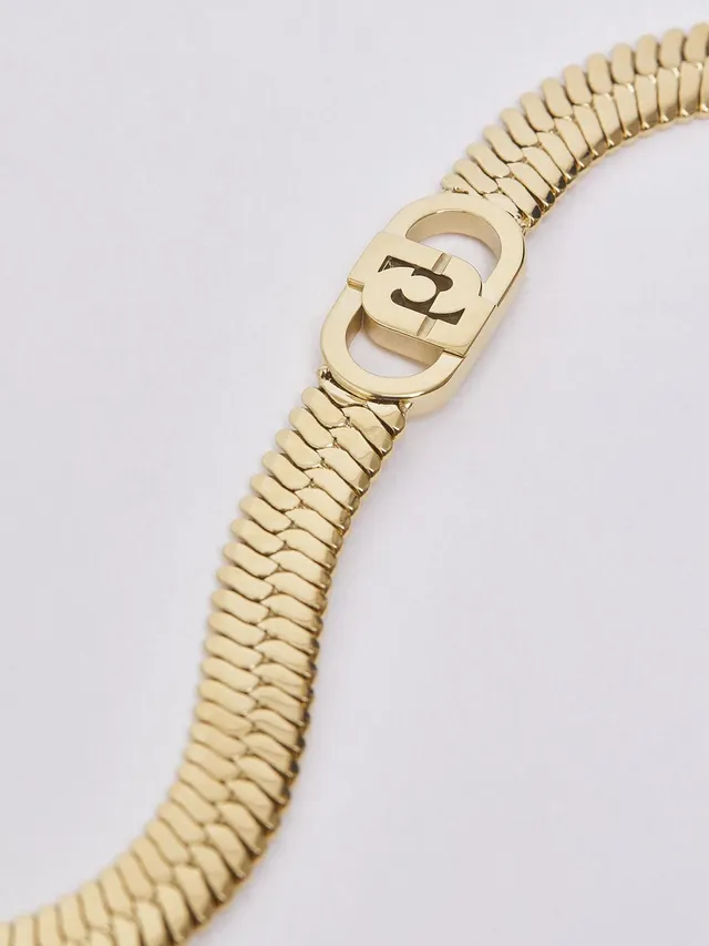 Liu Jo T_U Bracciale con Logo Bijoux Taglia Unica