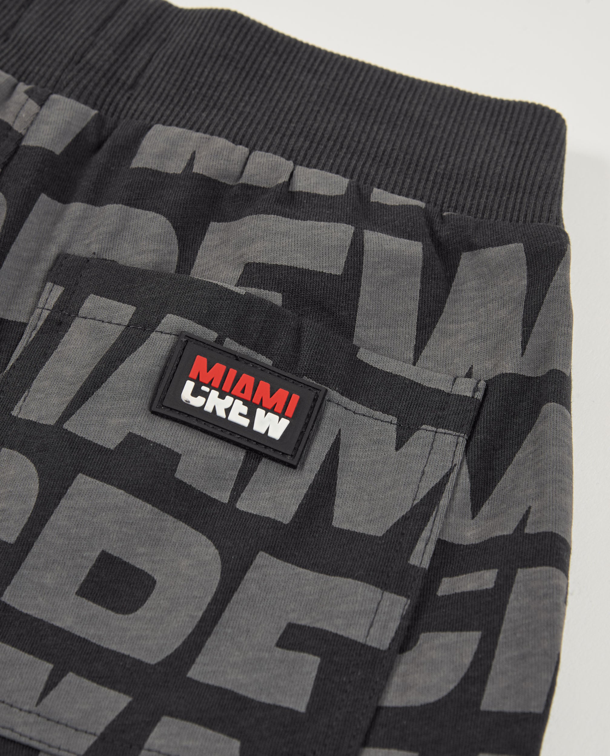 TucTuc Bermuda Pantaloncini Bambino Nero Lettere