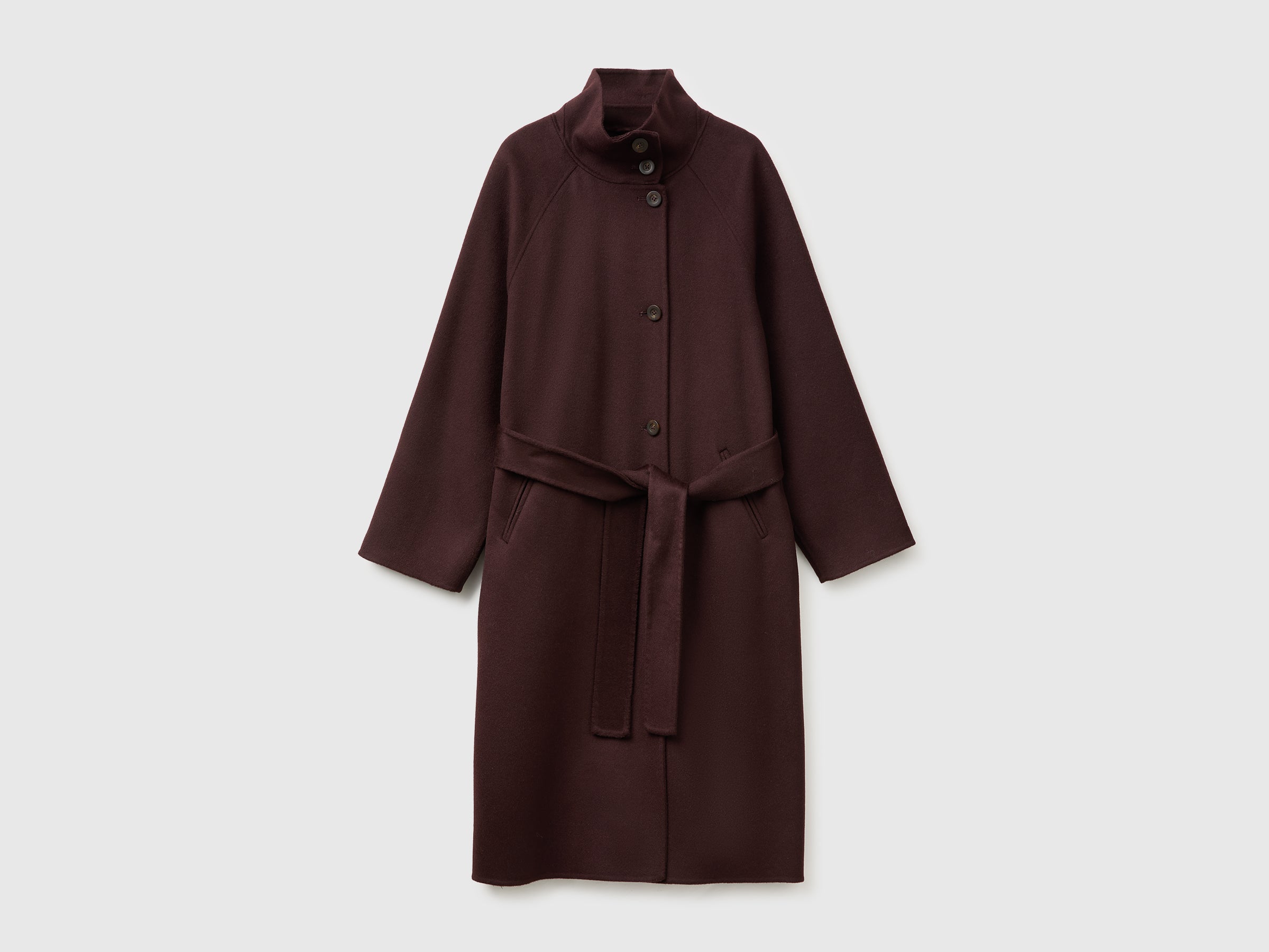 United Colors of Benetton Jackets cappotto lana cashmere lungo