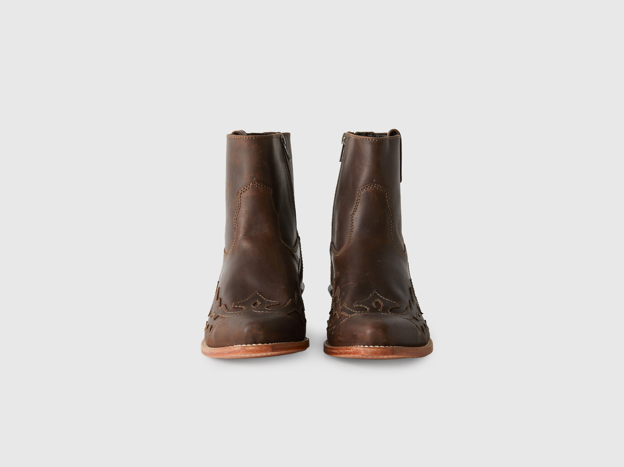 United Colors of Benetton Shoes stivali texani pelle bassi