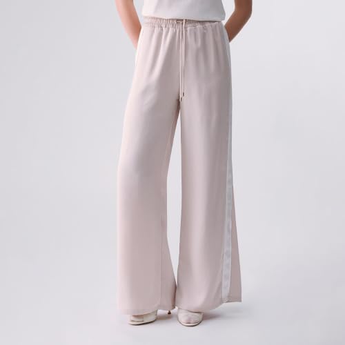 Liu Jo Pantaloni Flare in Raso pantaloni taglia L