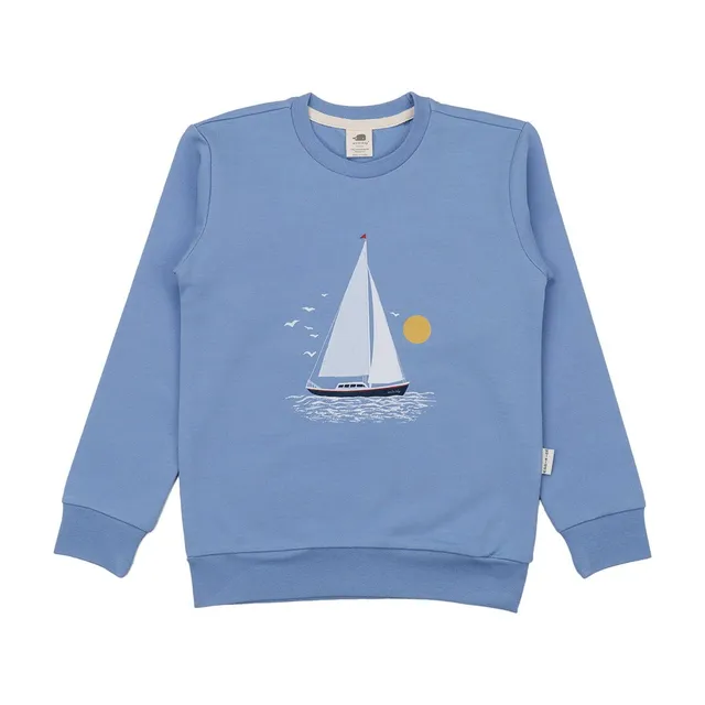 Walkiddy felpa Barchetta cotone biologico bambini