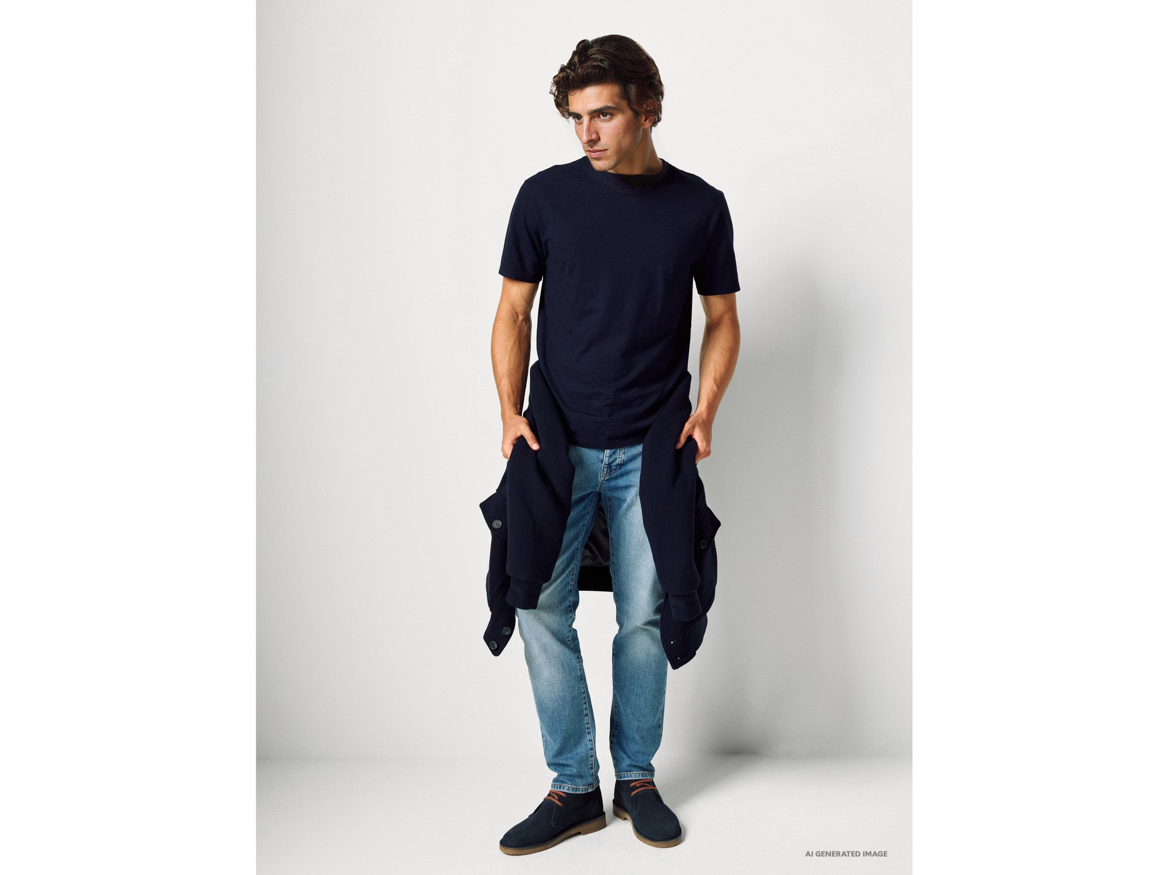 United Colors of Benetton T-Shirt Slub Cotone Manica Corta Taglia M