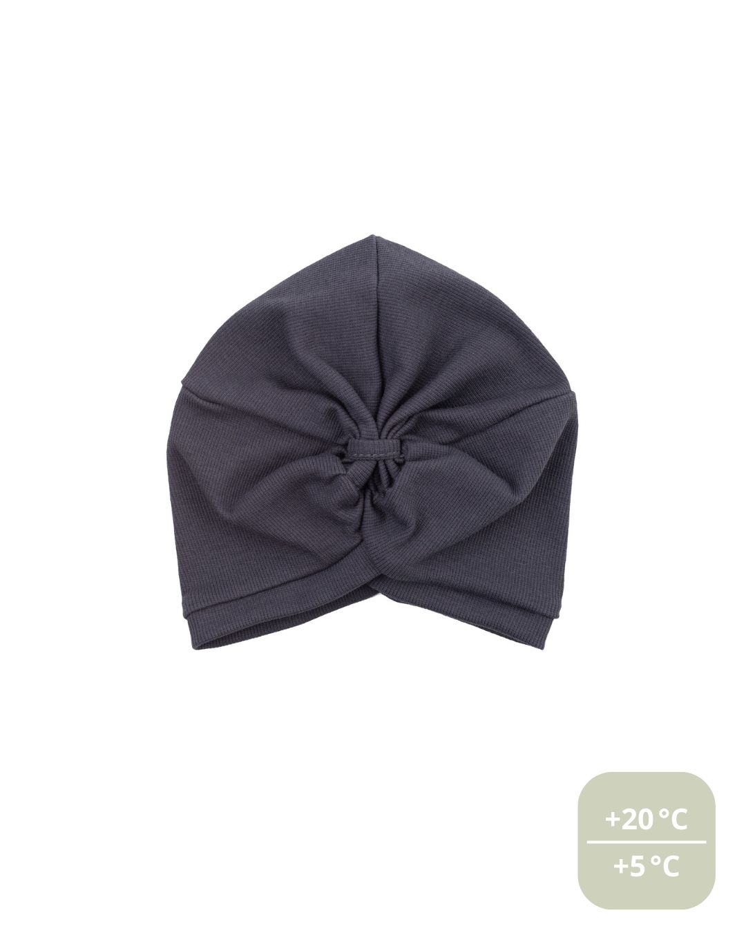 Woolly Organic Turban Fascia Turbante Cotone Bio Nodo
