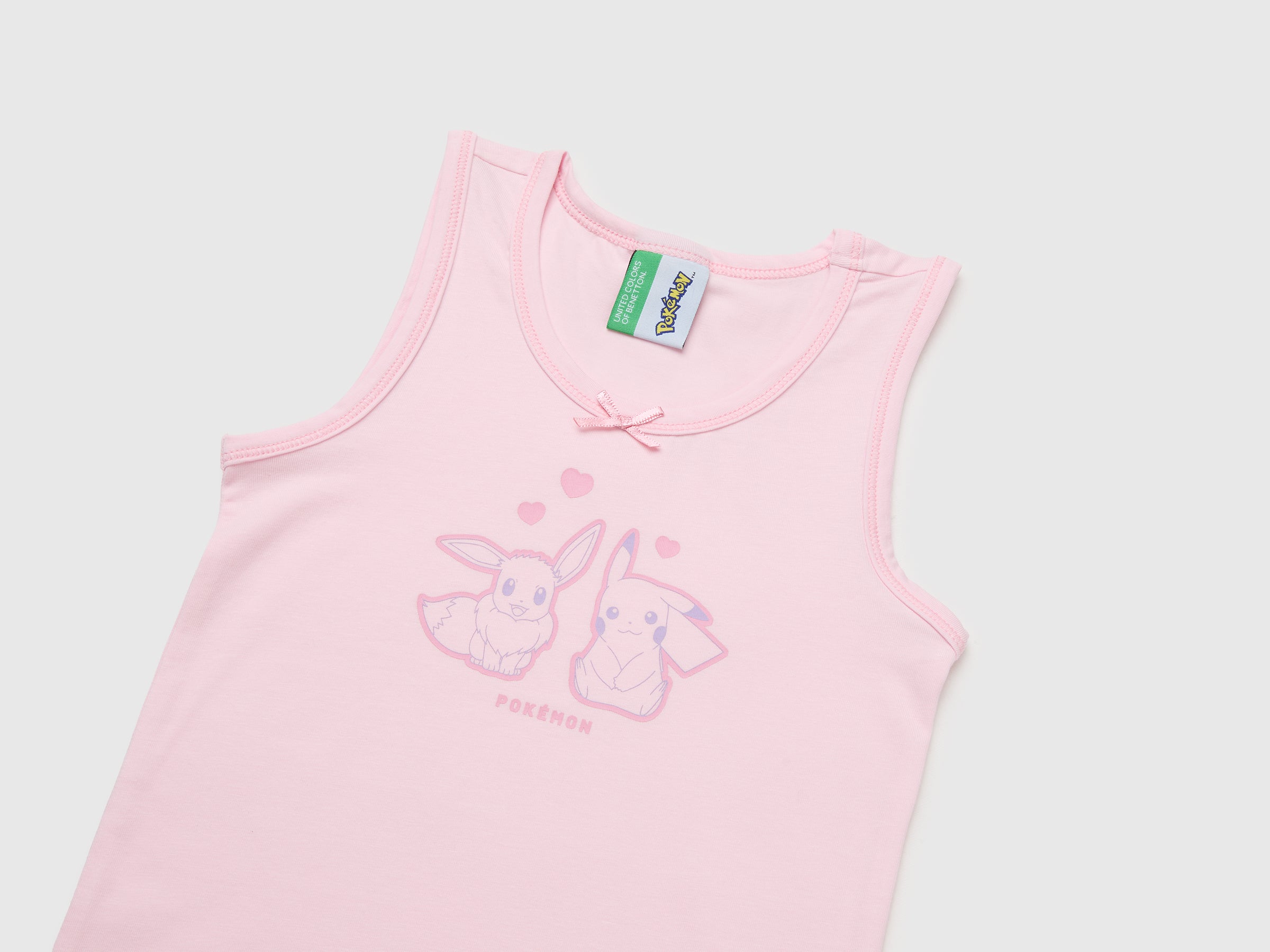 United Colors of Benetton Pokémon canotta e slip cotone 7-8 anni