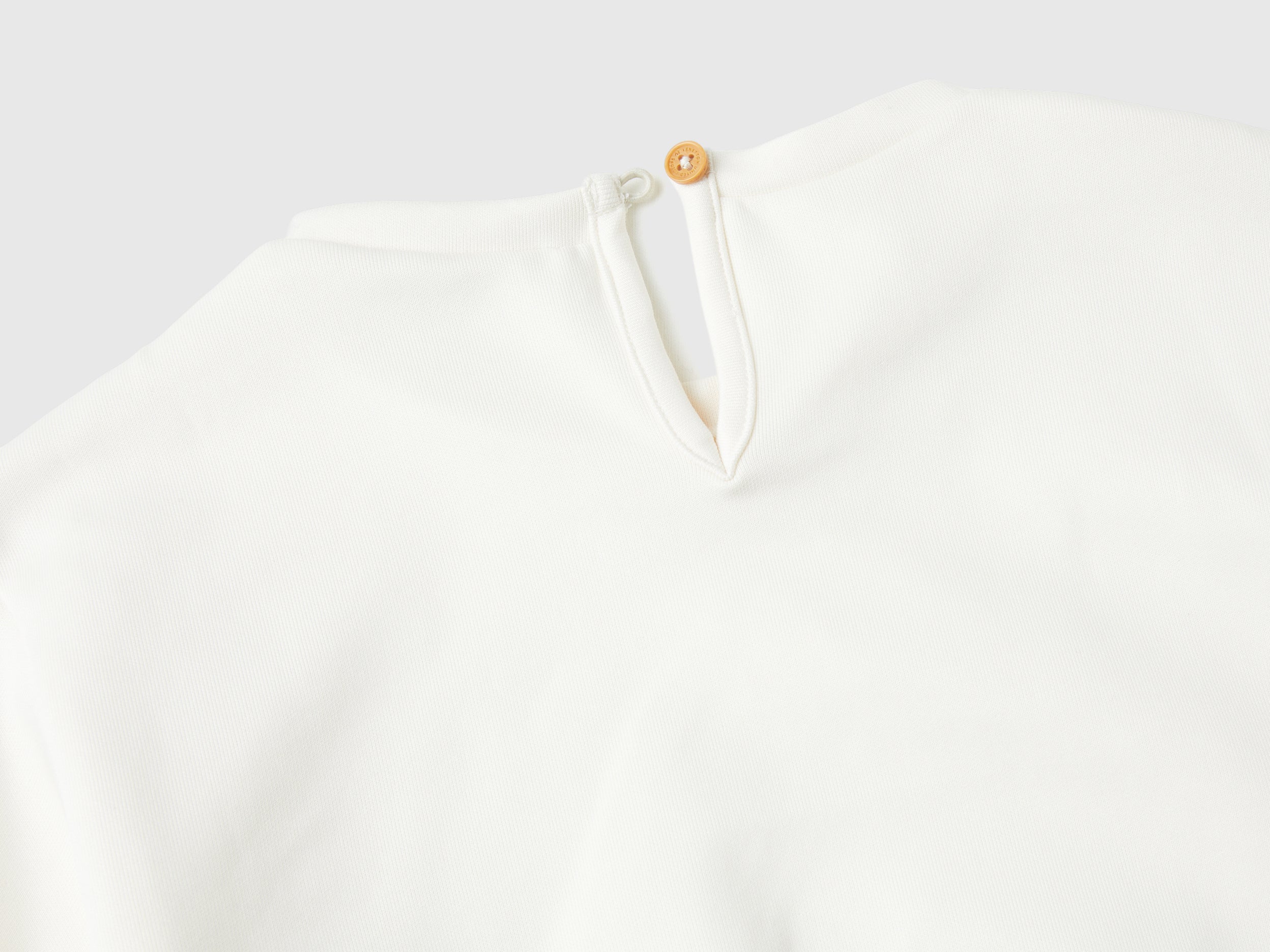 United Colors of Benetton felpa bambina gattino cotone 104