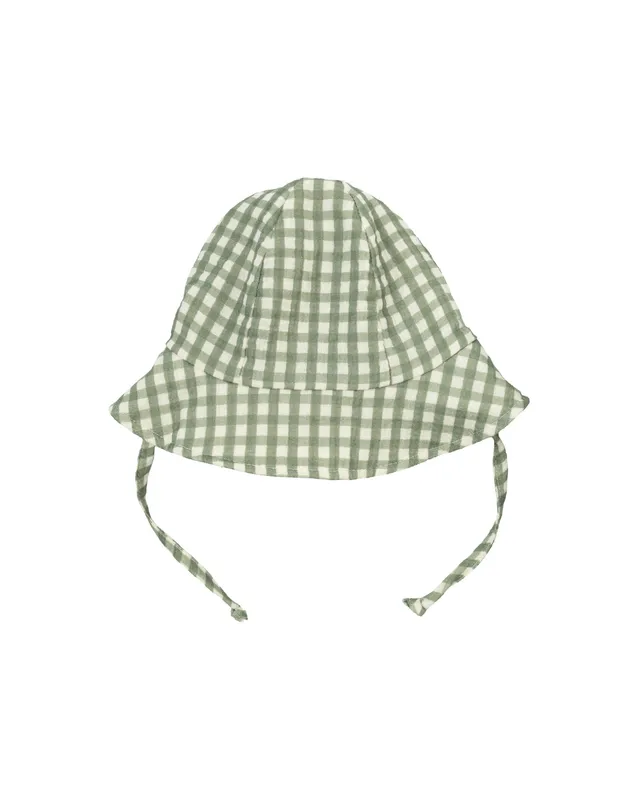 Woolly Organic Sun Hat GOTS cappello neonato mussola cotone