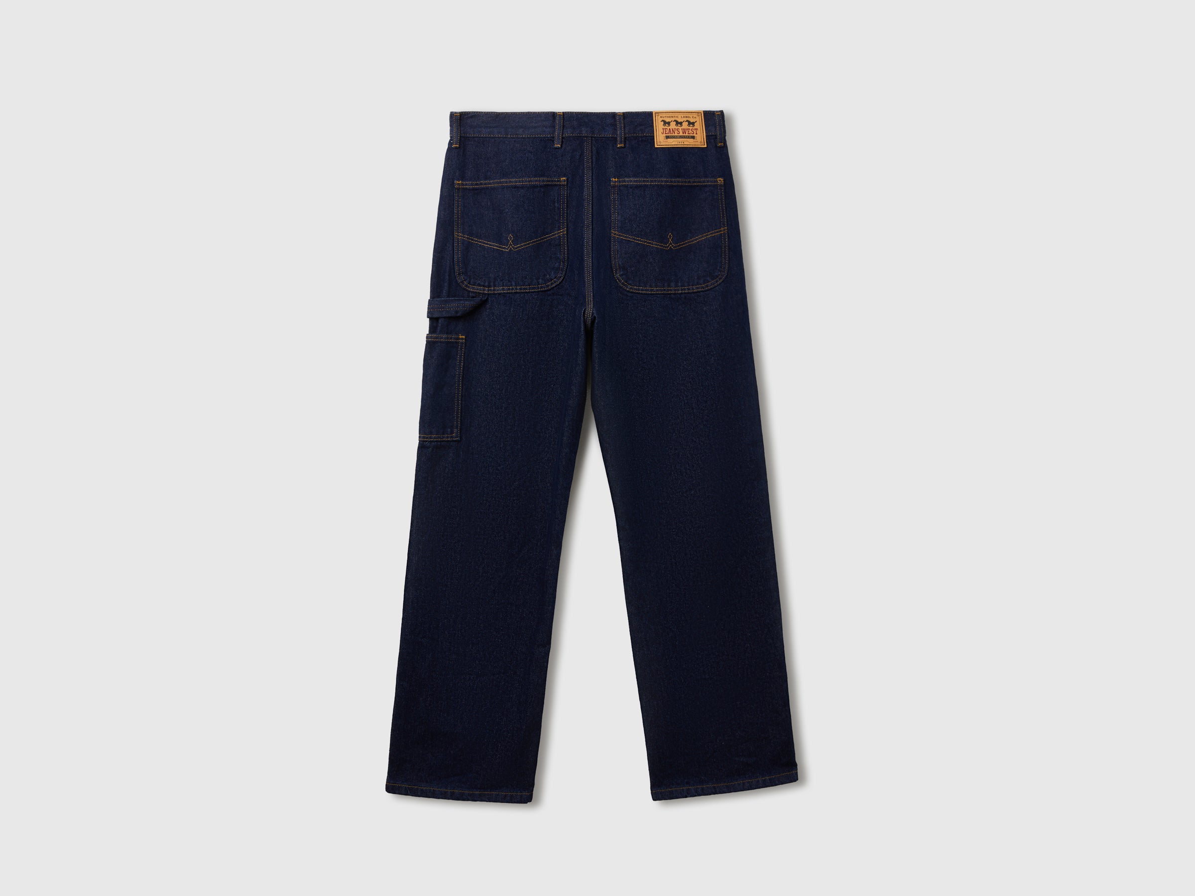 United Colors of Benetton Jeans Carpenter Rinse Cotone 32