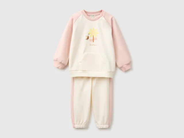 United Colors of Benetton Outfits Tuta Neonato 68 cotone bio
