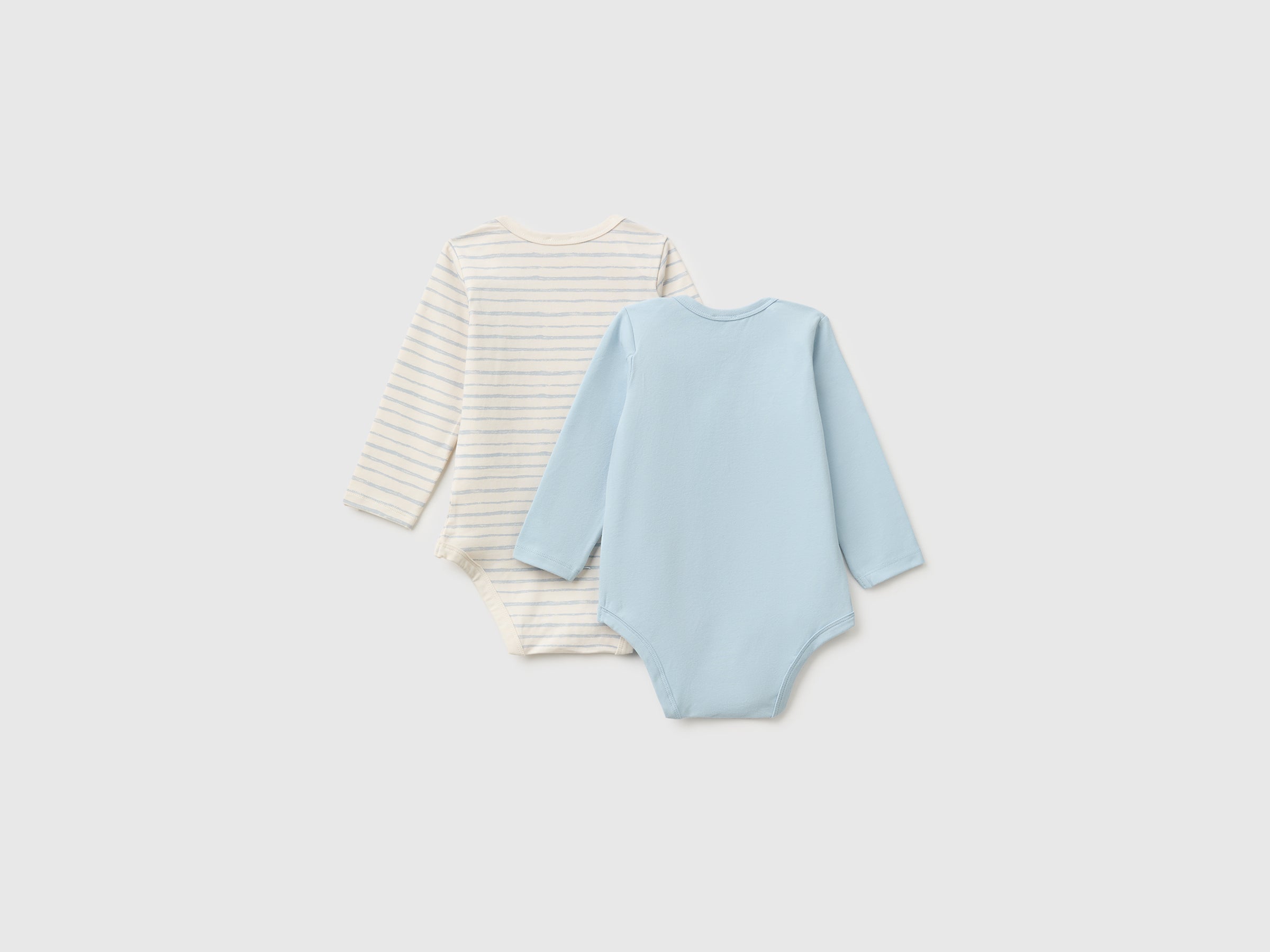 United Colors of Benetton Body manica lunga cotone bio 2pz