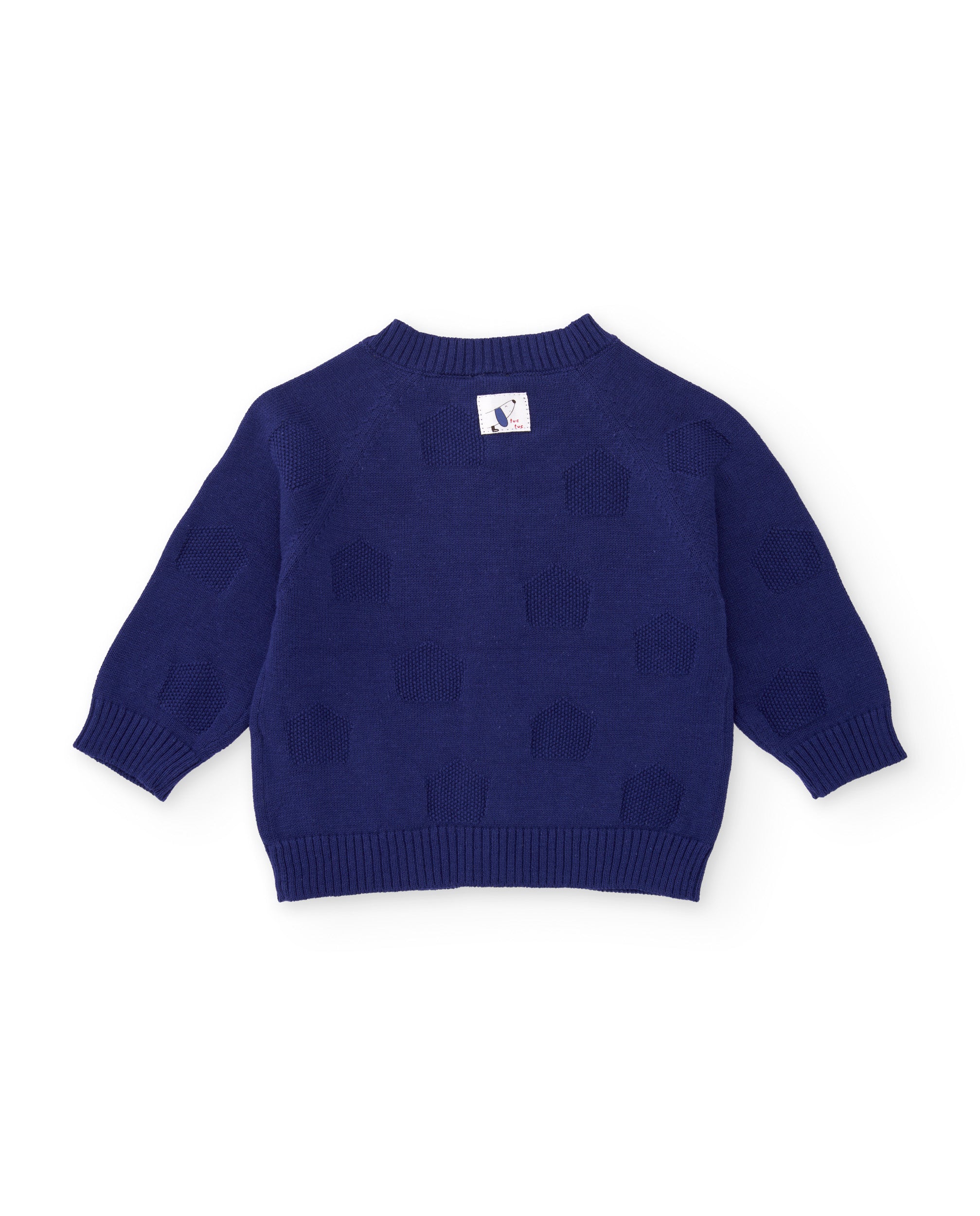 TucTuc Maglioni Giacca Neonato Blu Navy Bottoni