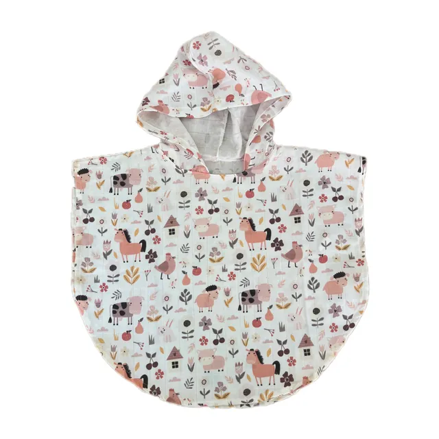 Kocarcia Kokopatik Fattoria poncho mare mussola 0-2 anni