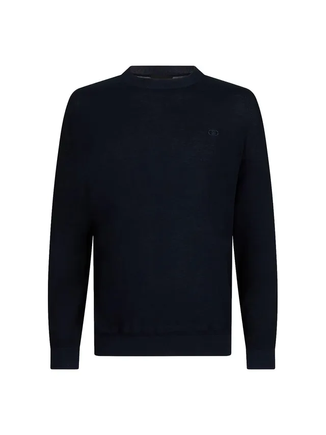 Liu Jo Maglia Crêpe Cotone Maglia Nero Taglia L