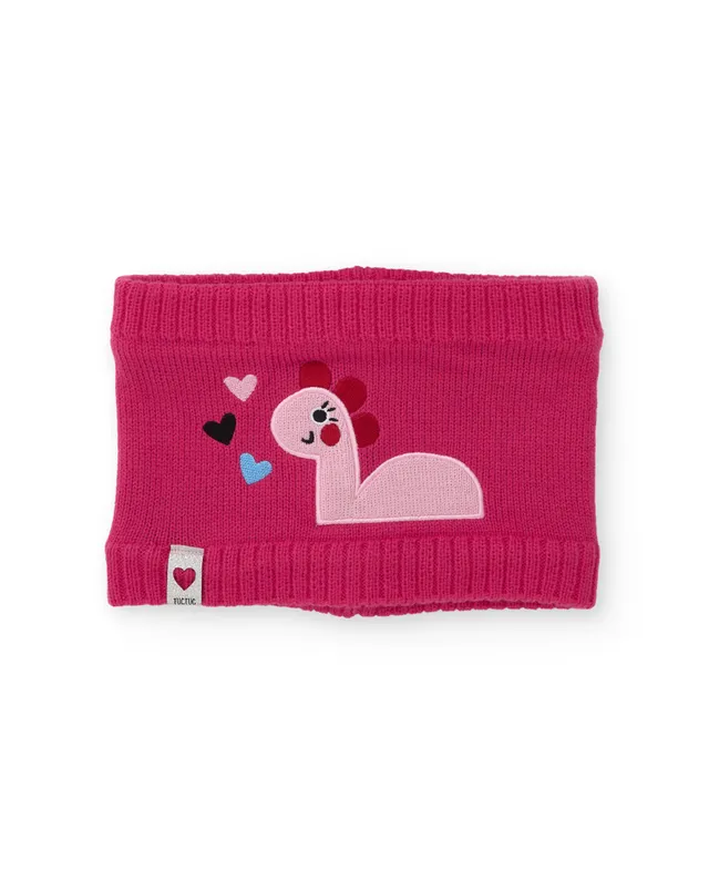 TucTuc Accessori Scaldacollo Bambina Fucsia Taglia U Tricot Caldo