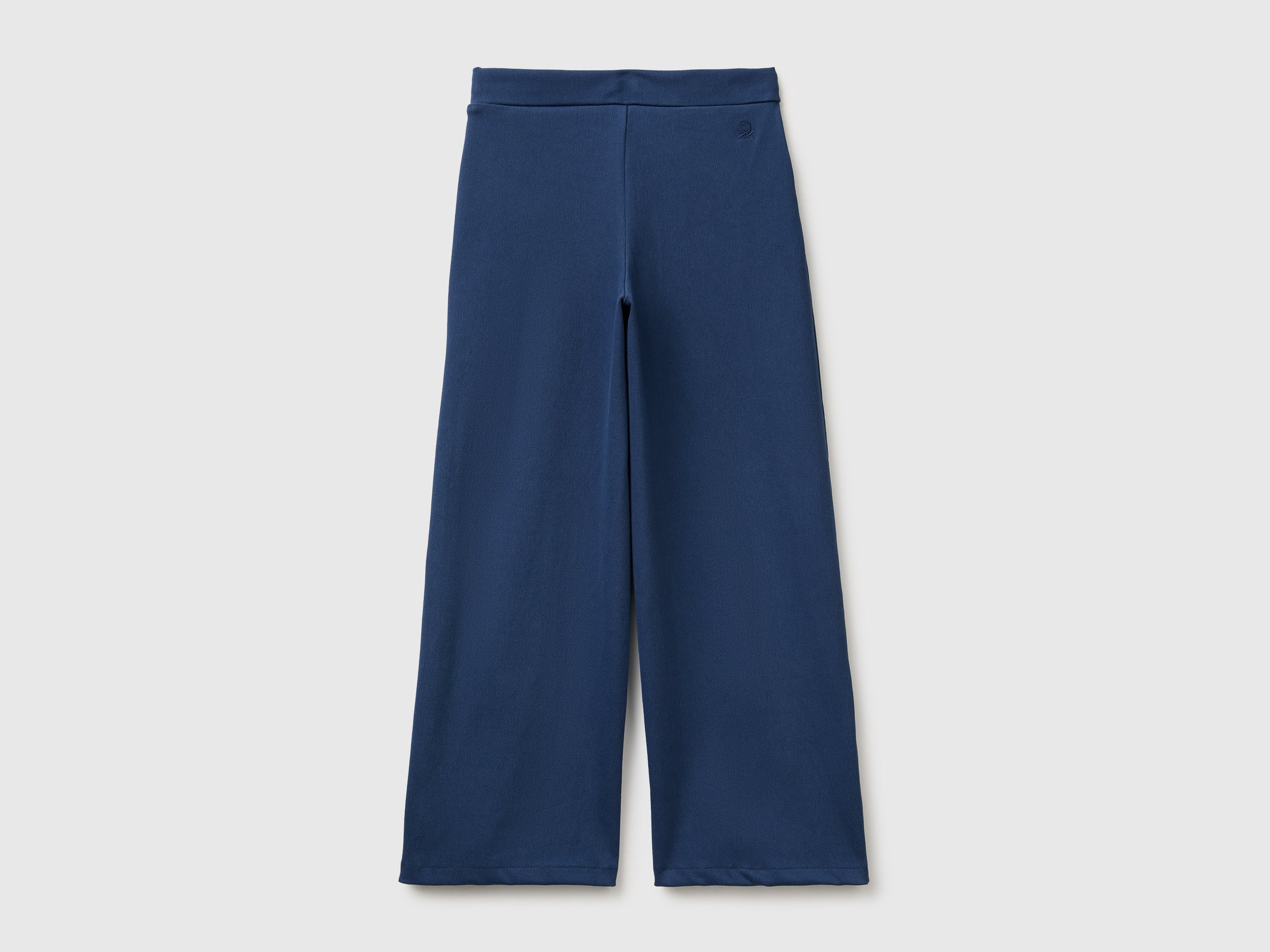 United Colors of Benetton Pantaloni L gamba larga cotone elasticizzato