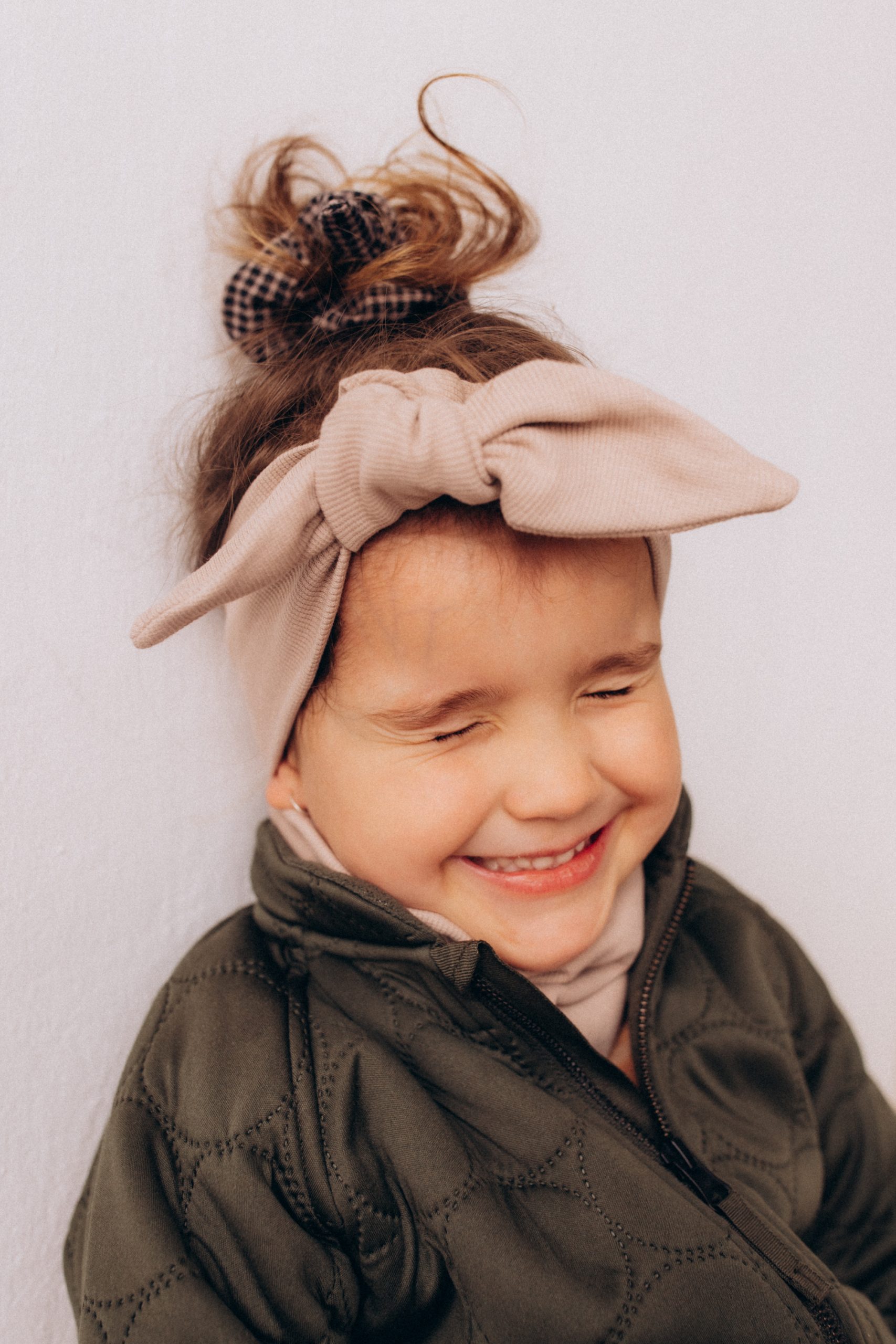 Woolly Organic Scrunchie elastico capelli bambina cotone organico AW26