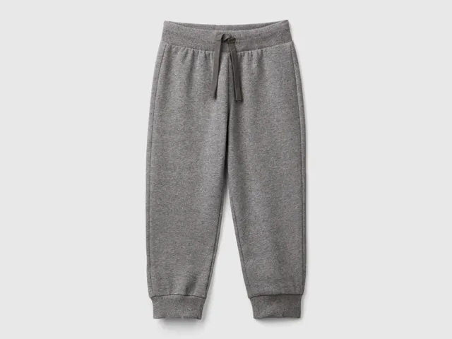 United Colors of Benetton Pantaloni Tuta Bimbo Cotone Caldo