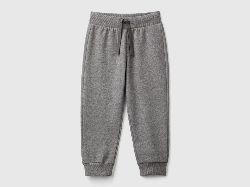 United Colors of Benetton Pantaloni Tuta Bimbo Cotone Caldo