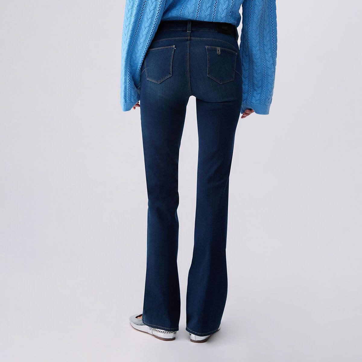 Liu Jo Amazing Fit Jeans Bootcut Blu Denim Taglia 24