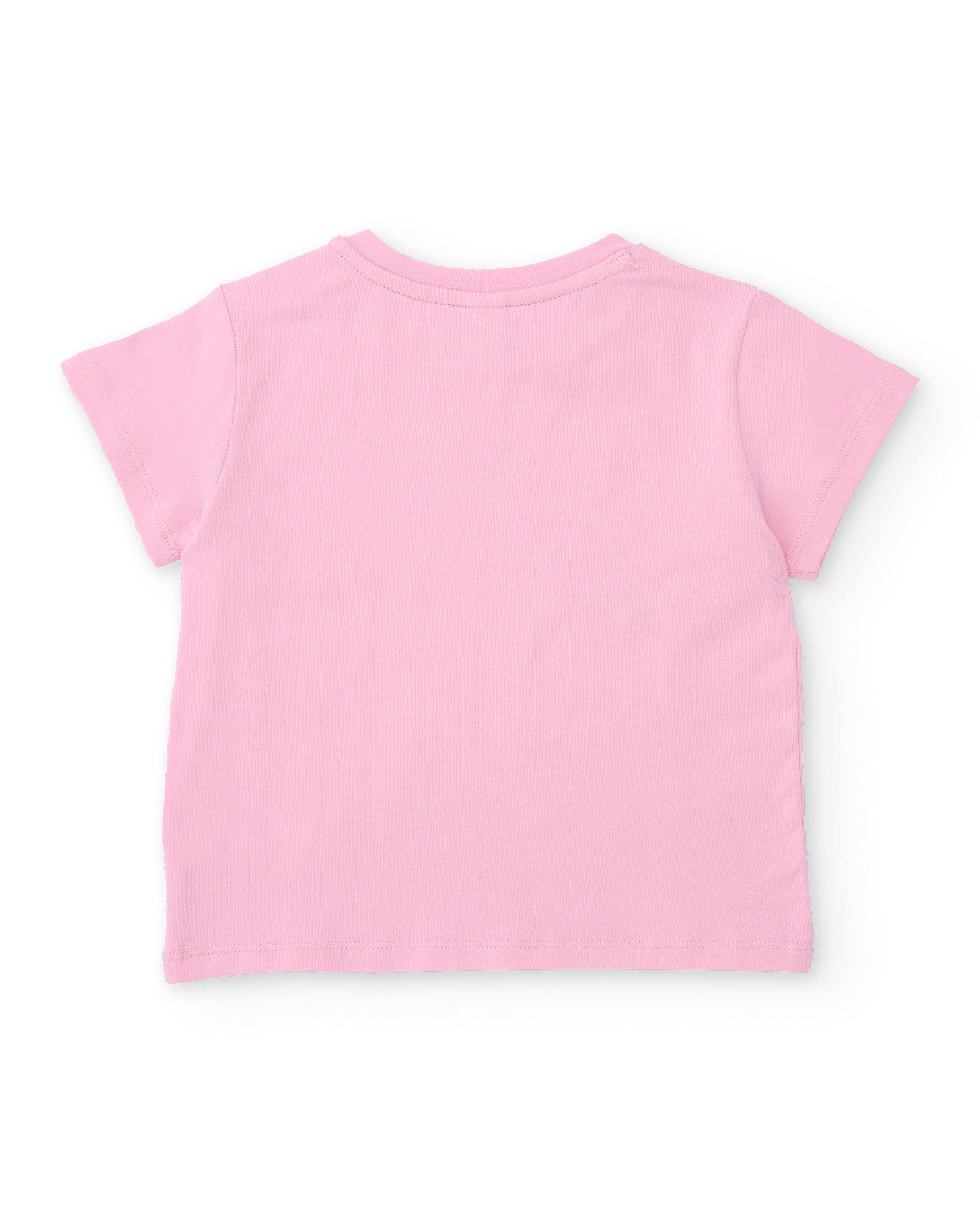 TucTuc Completi Bambina Maglia Rosa Fiori Cotone