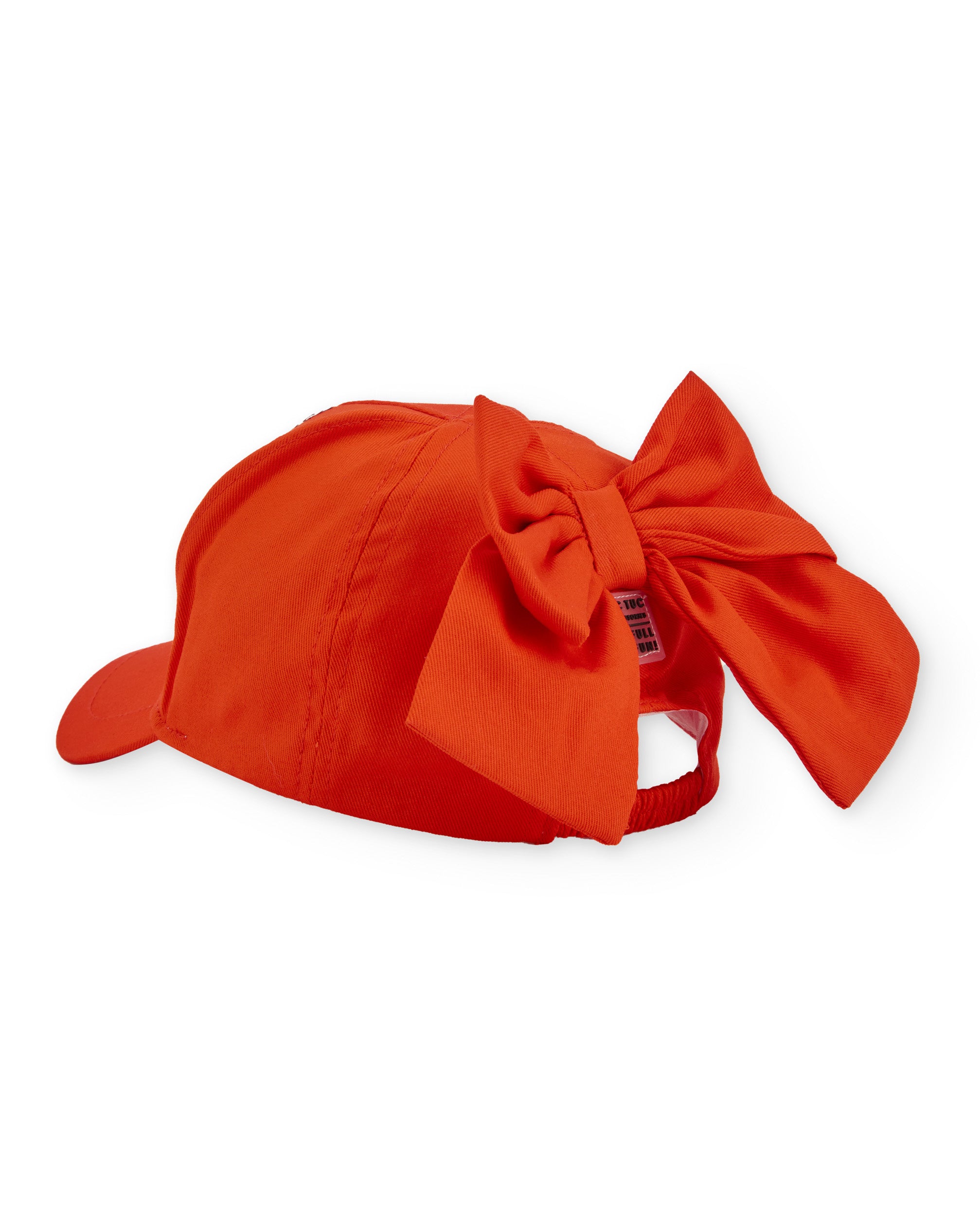 TucTuc Accessori Cappellino bambina rosso paillettes