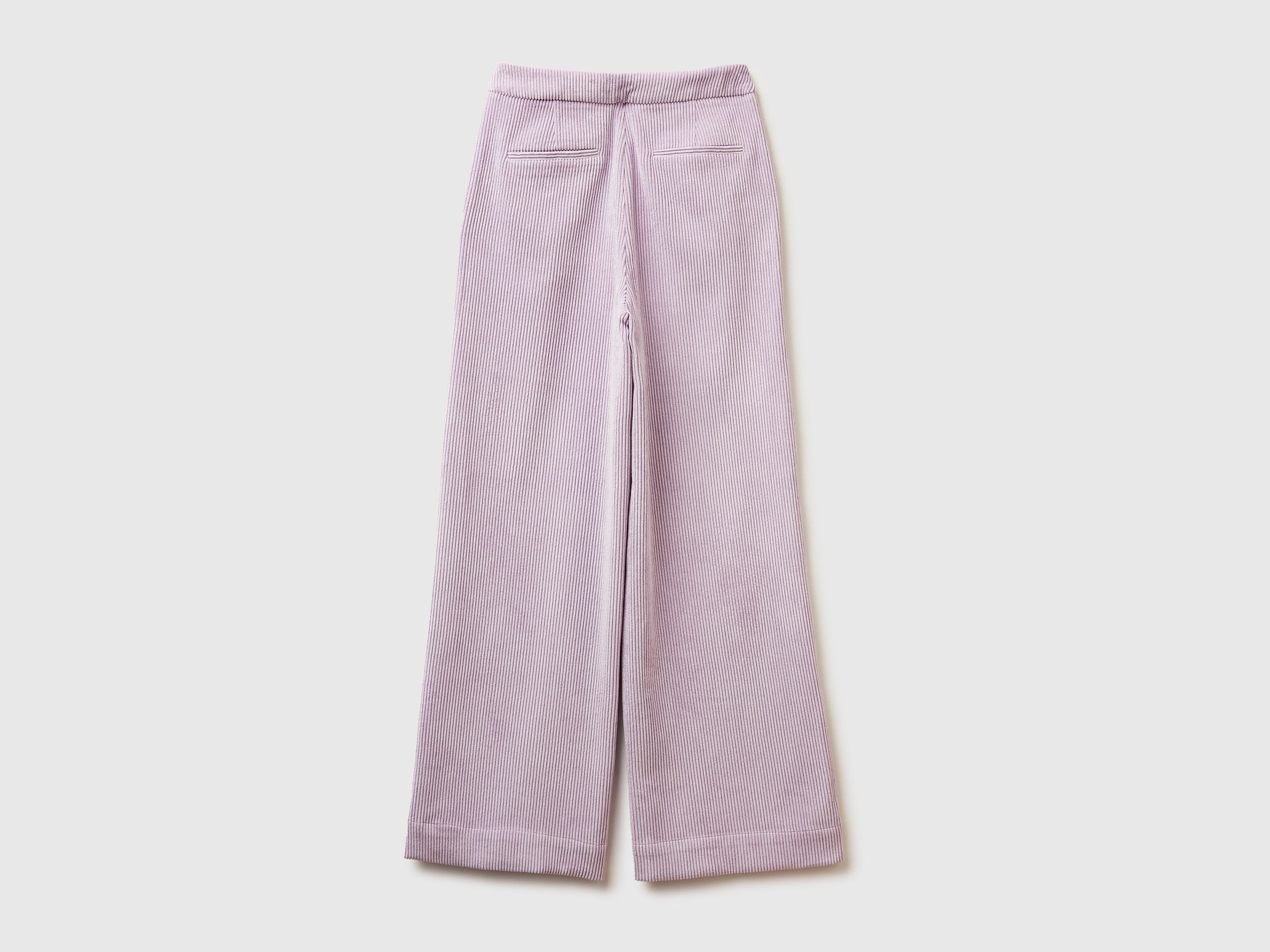 Benetton Trousers pantaloni velluto 42 zampa flare