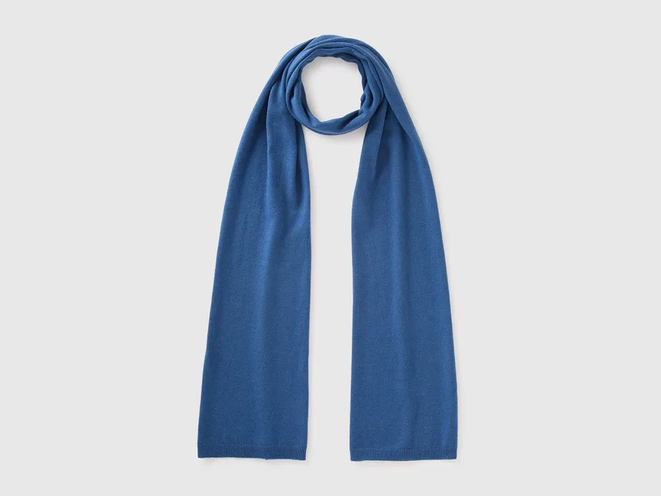 United Colors of Benetton Sciarpa Lana Cashmere Tinta Unita OS