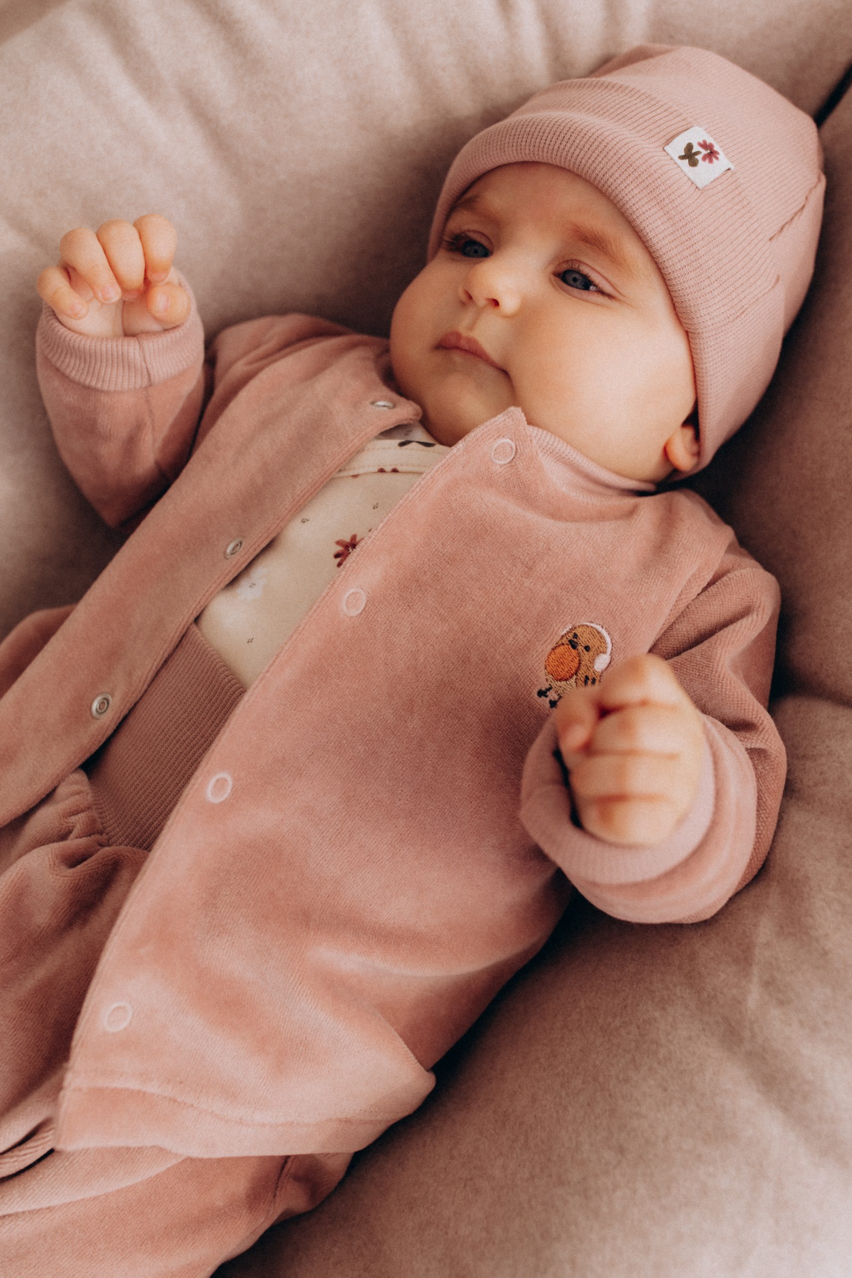 Woolly Organic Baby Hats Beanie cuffia cotone bio AW26