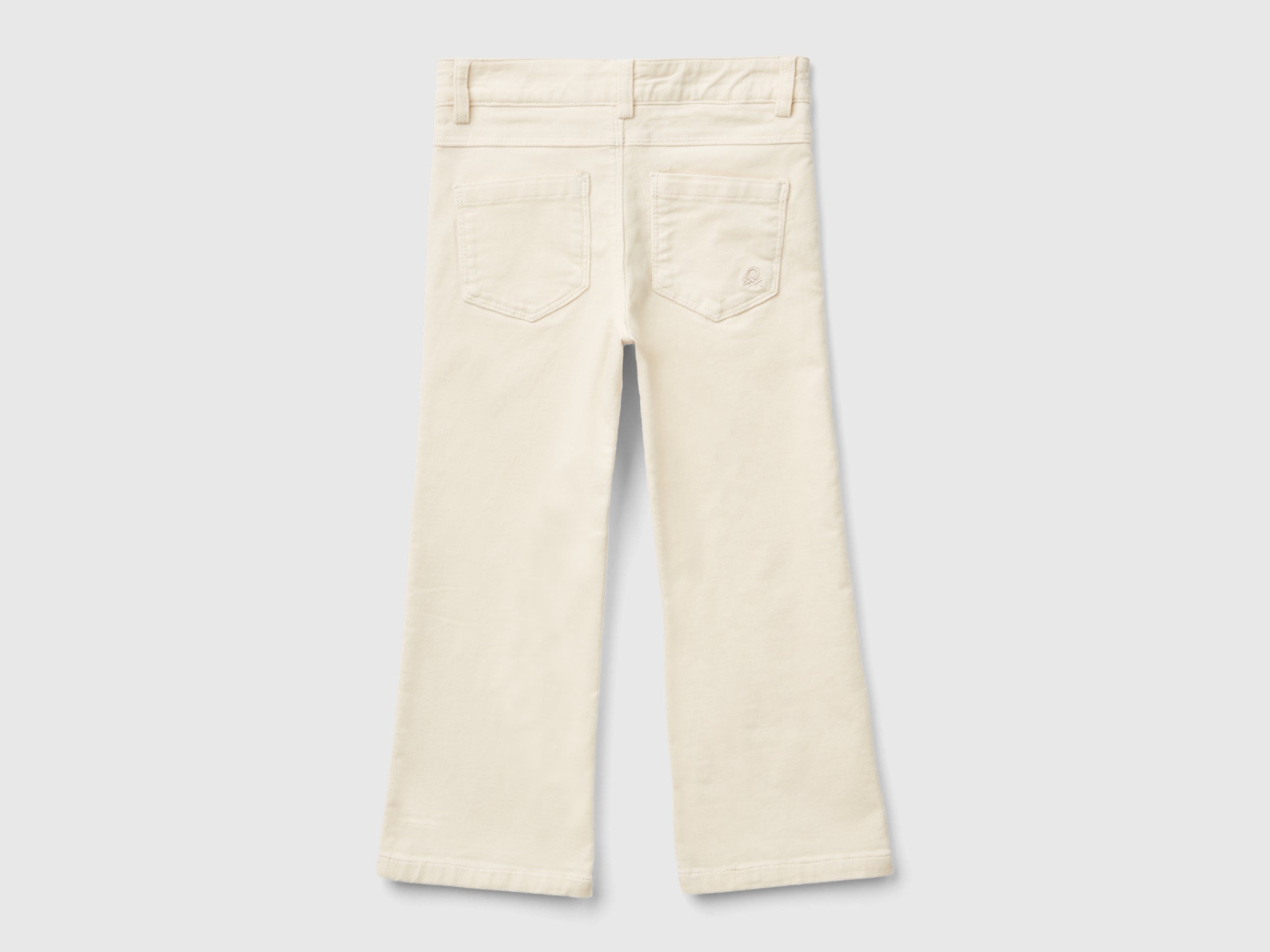 United Colors of Benetton Pantaloni Velluto Flare Cotone