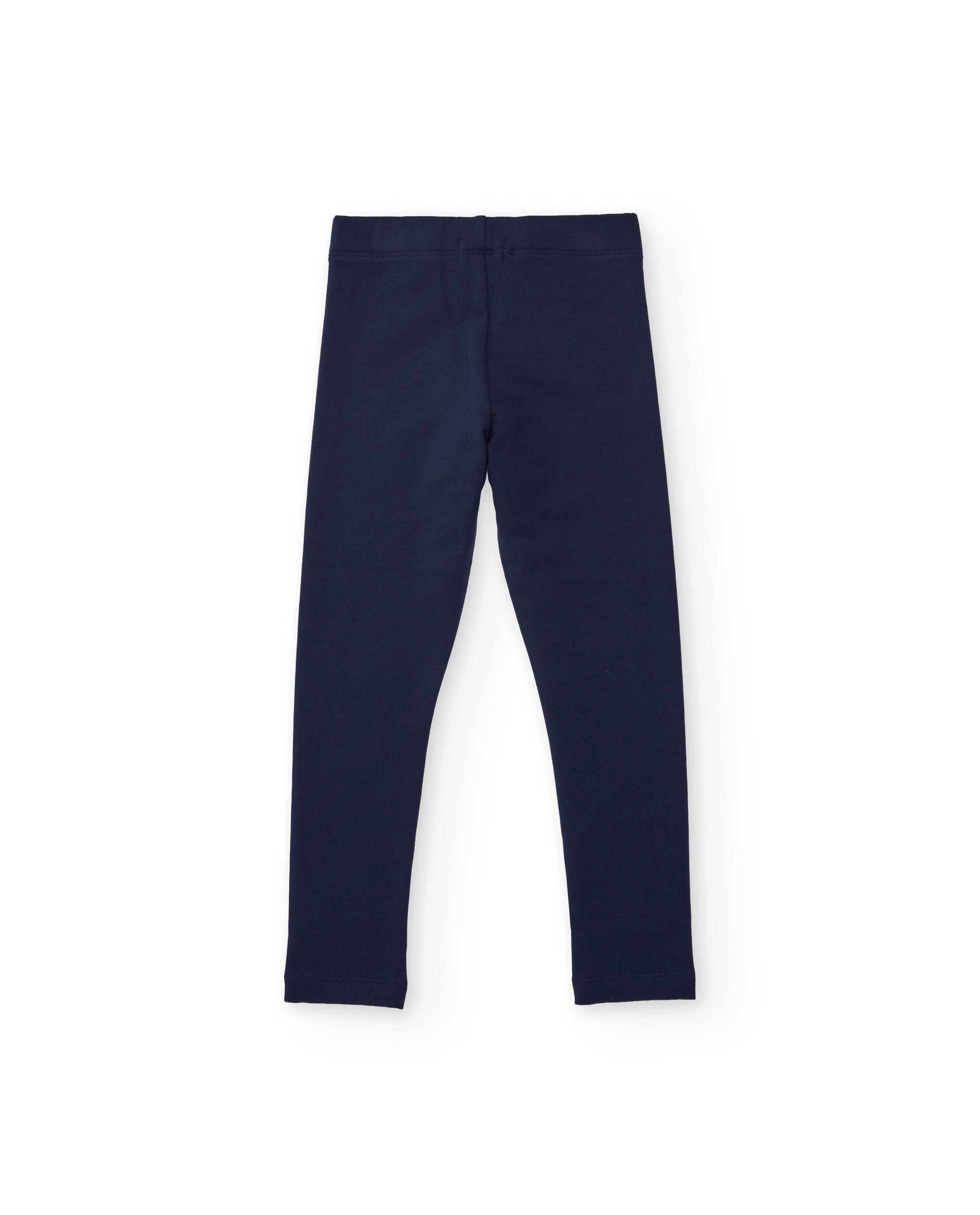 TucTuc Leggings legging bambina felpa blu marino