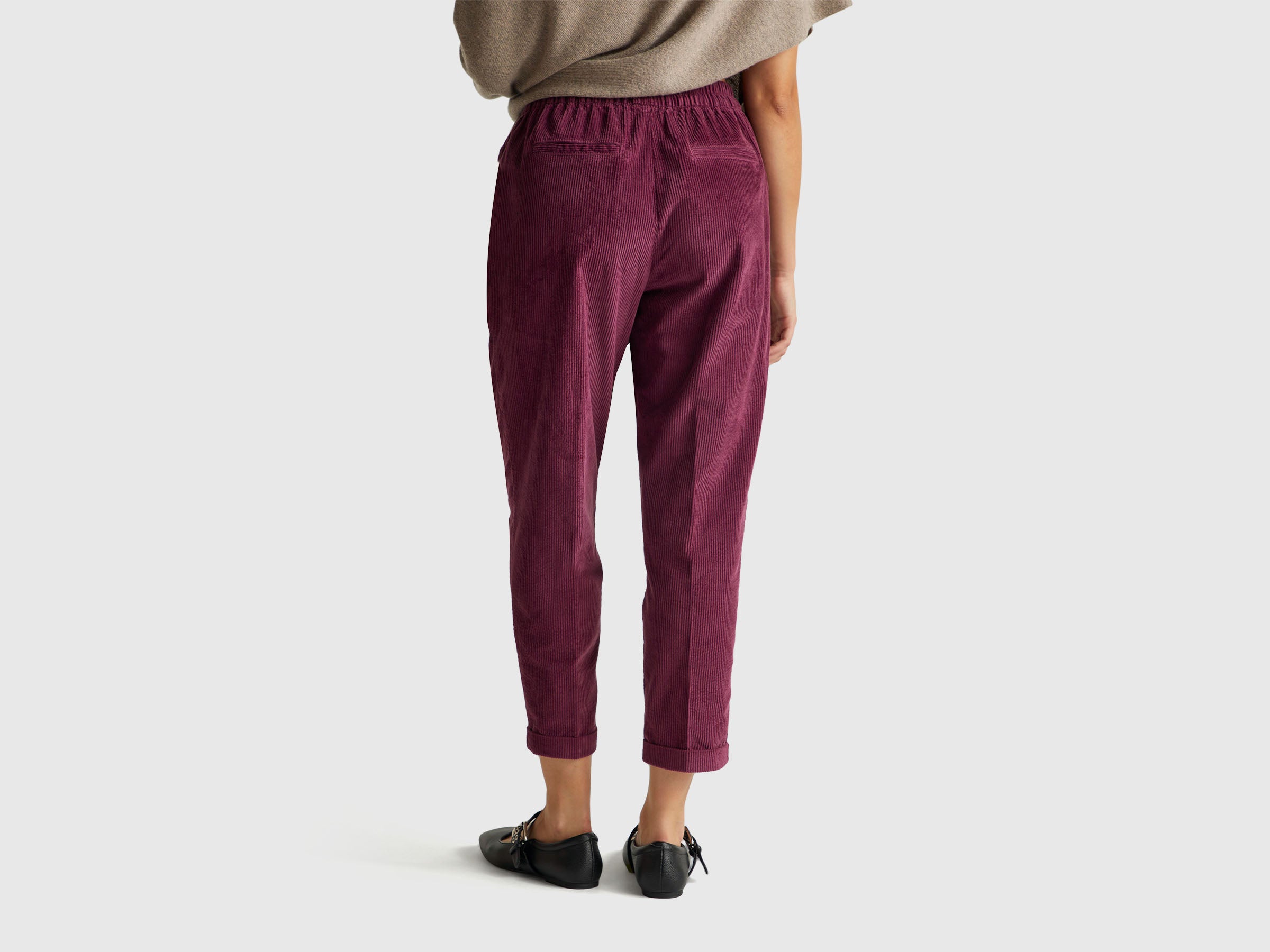 United Colors of Benetton Trousers Chinos velluto pantaloni cotone