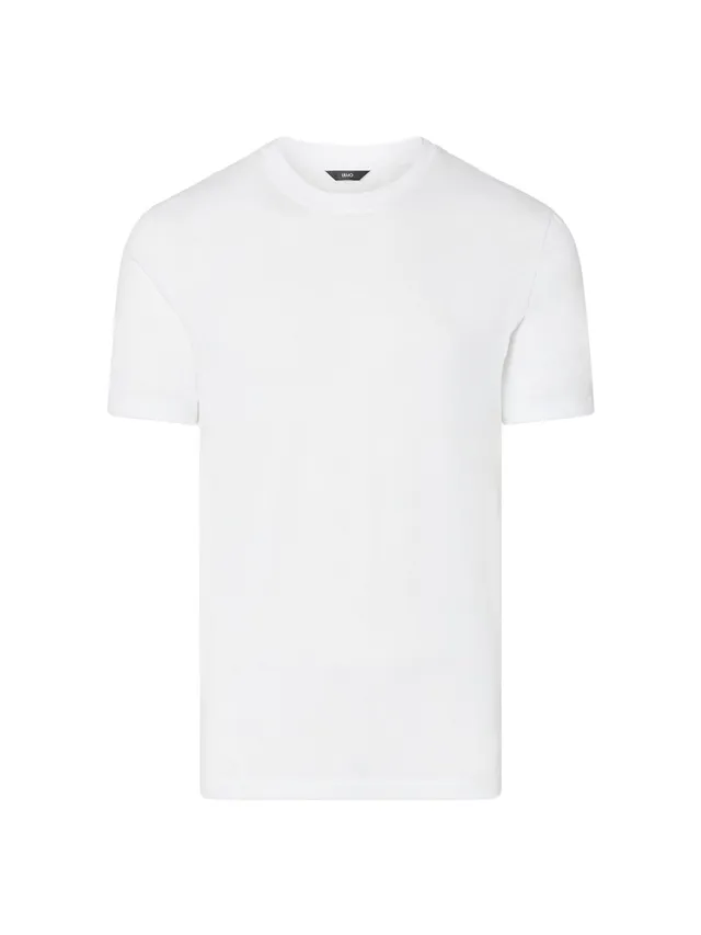 Liu Jo T-Shirt in Puro Cotone Blu Scuro
