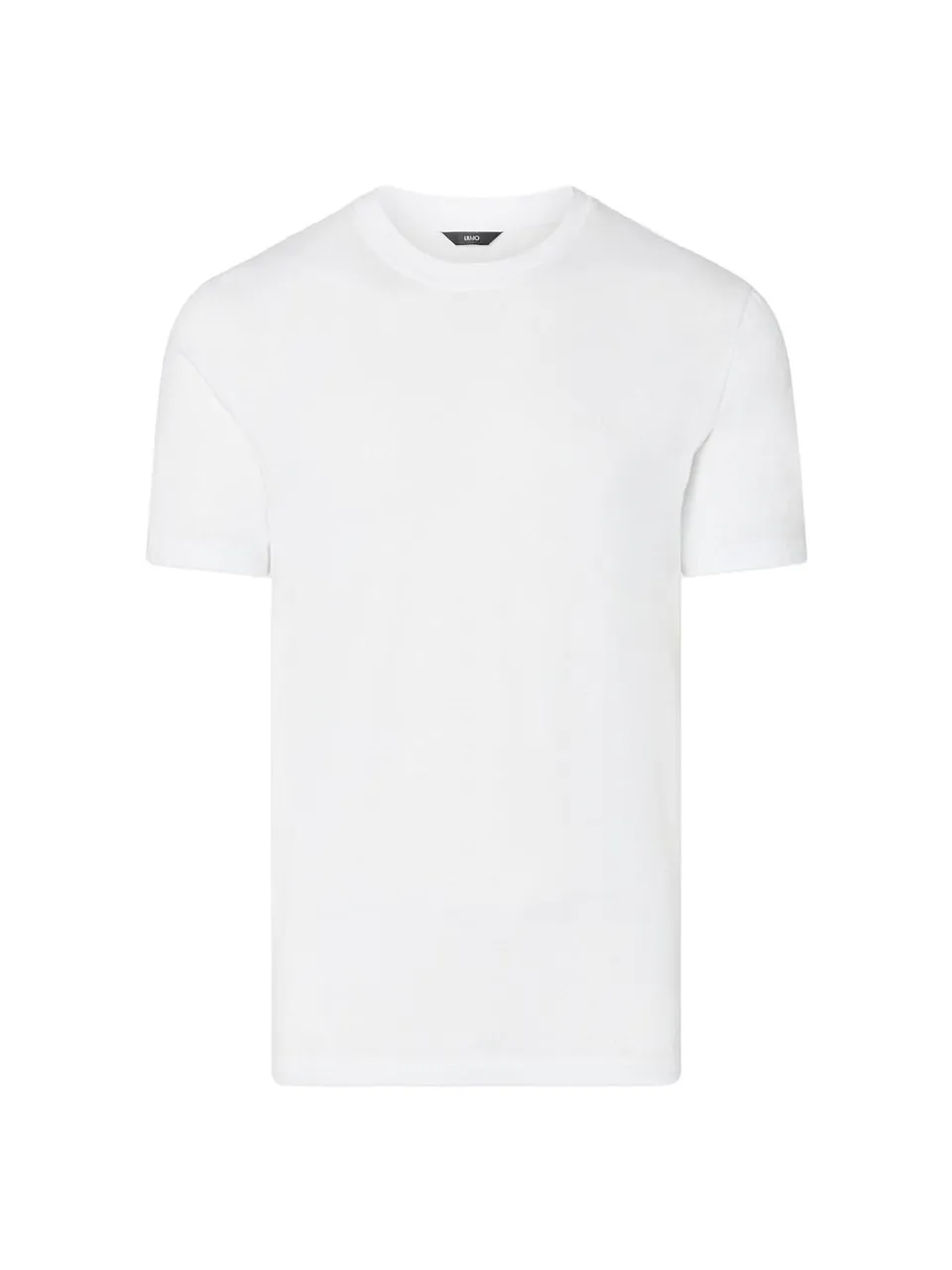 Liu Jo T-Shirt in Puro Cotone Blu Scuro