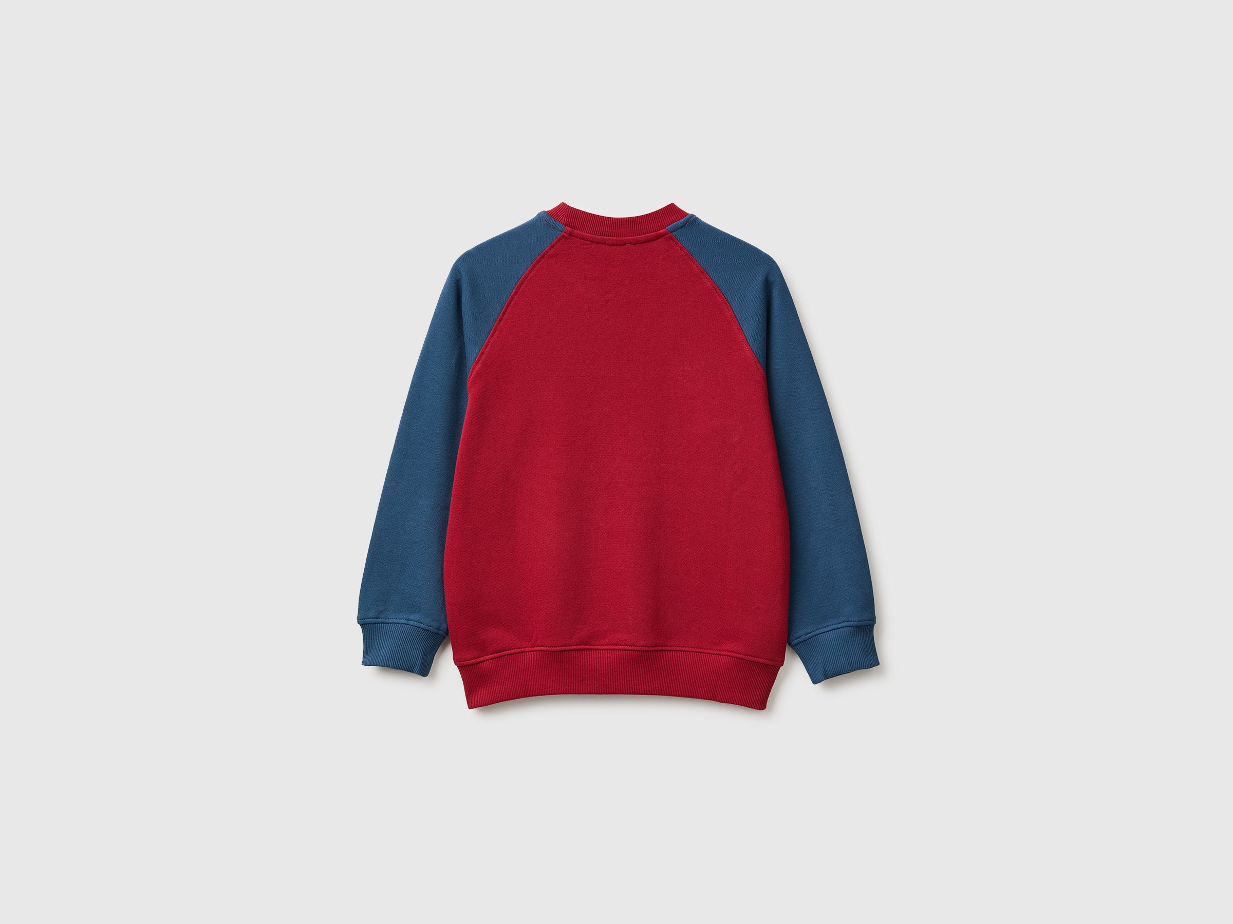 United Colors of Benetton felpa cotone girocollo logo