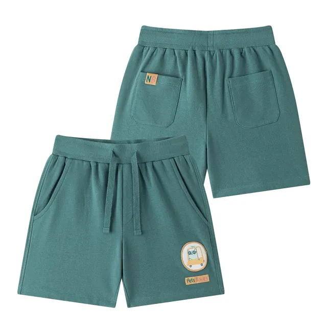 Kocarcia Short bimbo cotone verde acqua 2 anni 92 cm