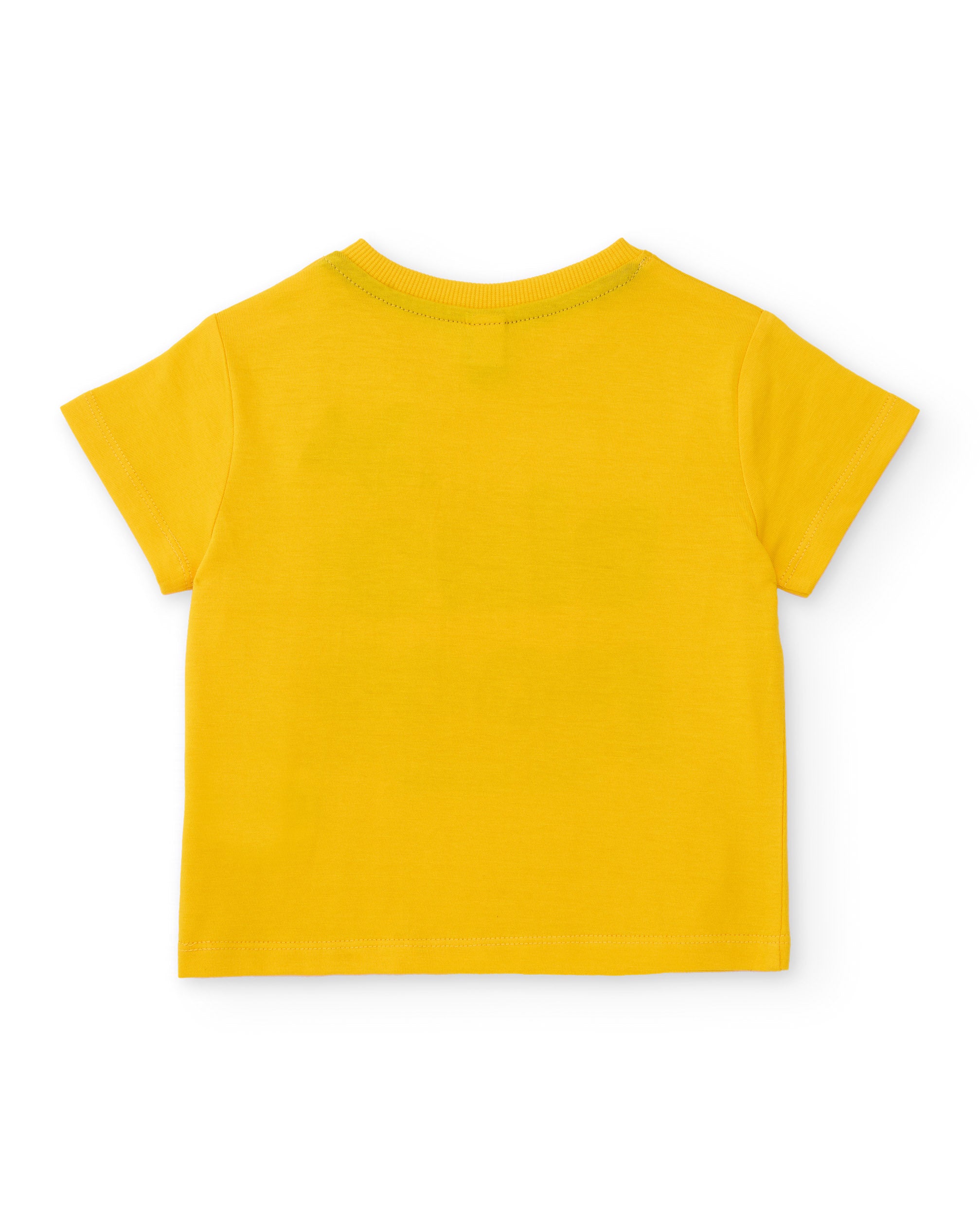 TucTuc Magliette T-shirt bambino cotone giallo tropicale